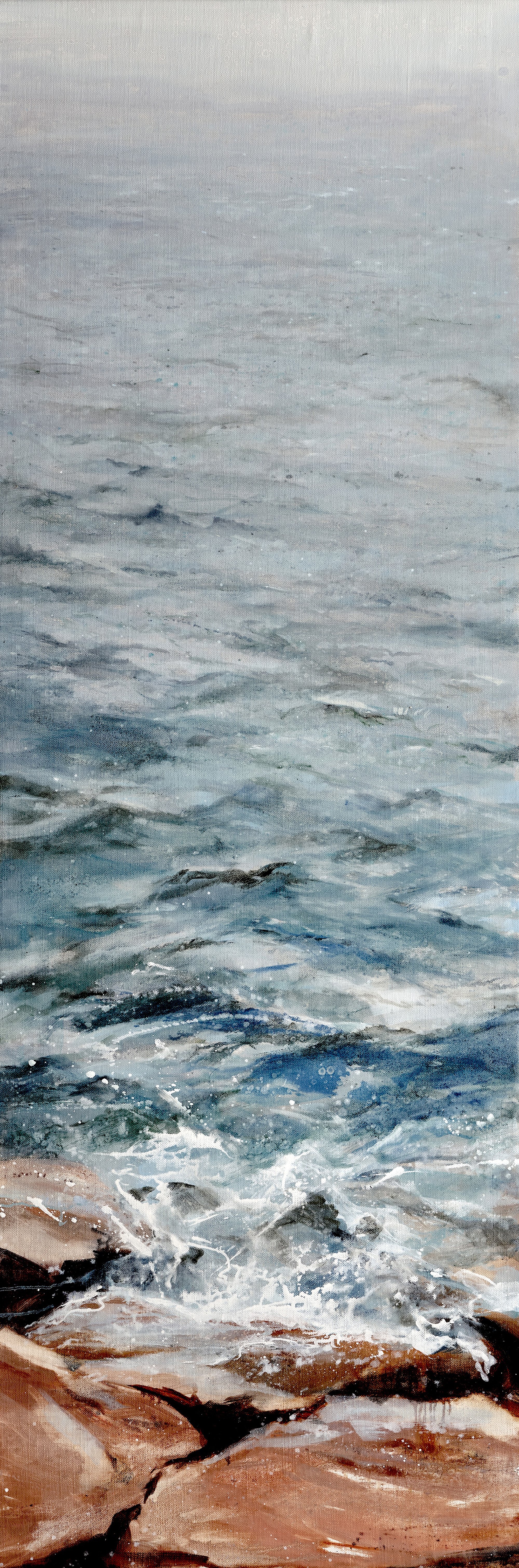 Eternal V, olja på linne / oil on linen, 182.5 x 62 cm