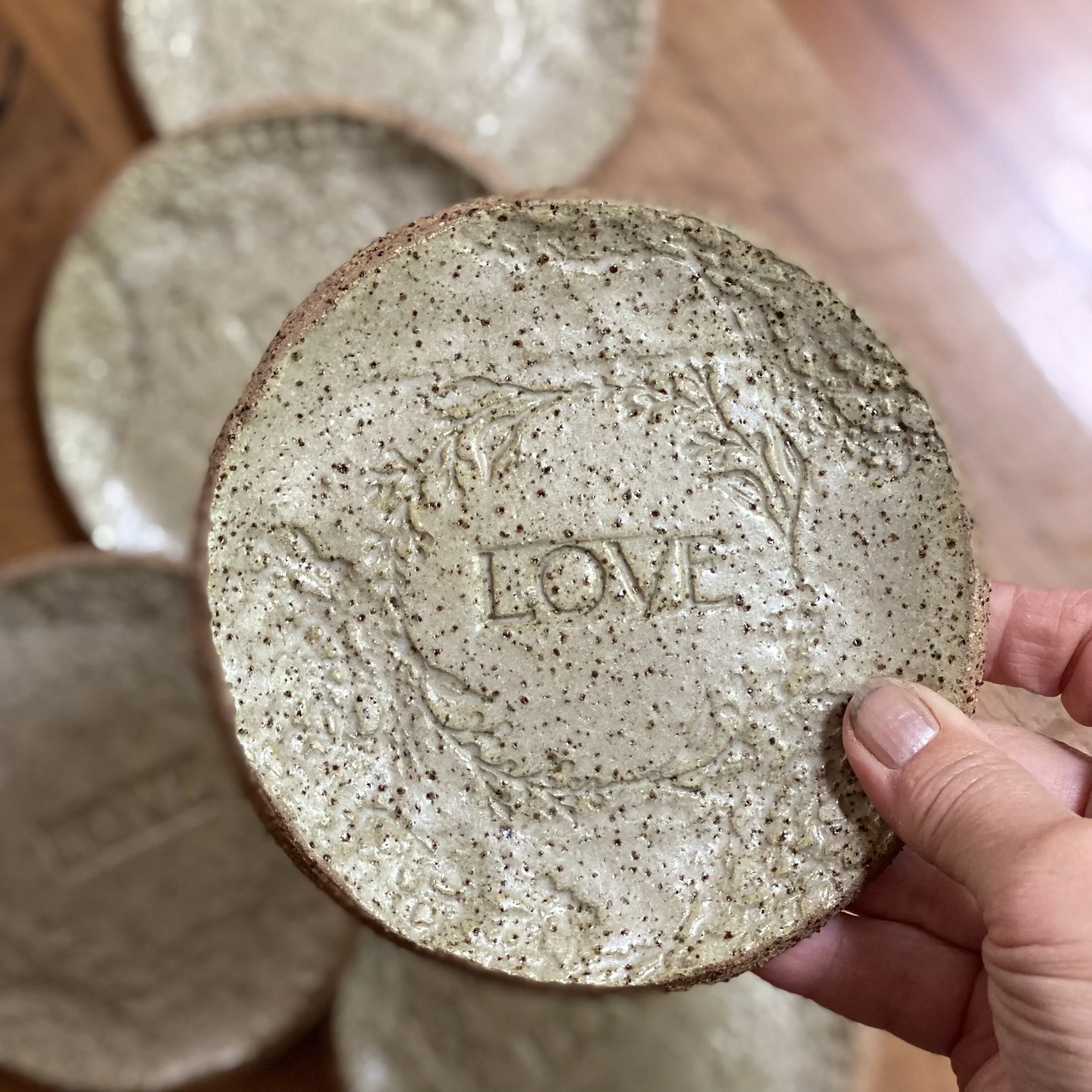 Unearthed Love Cake plate