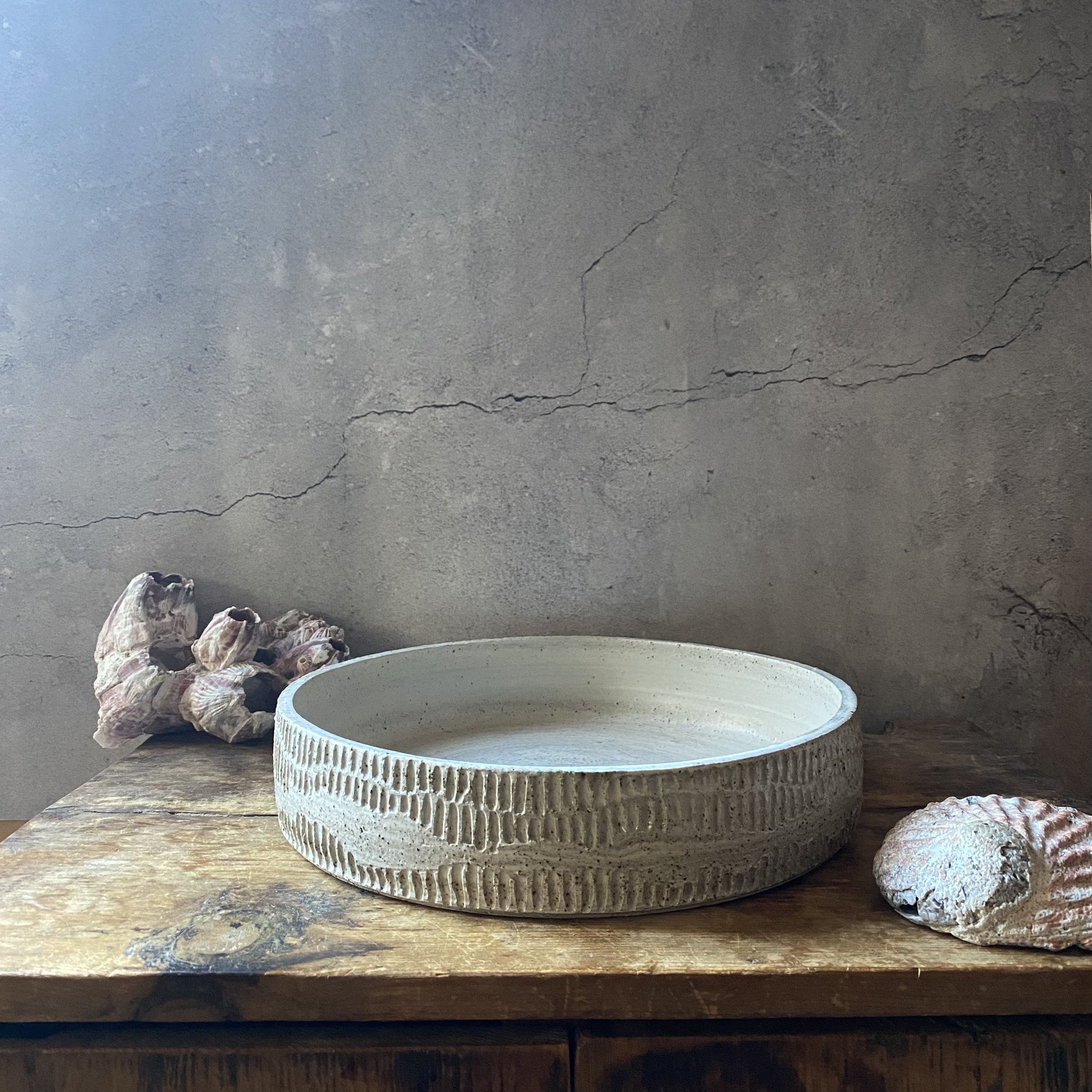 Ash Dune Shallow Bowl