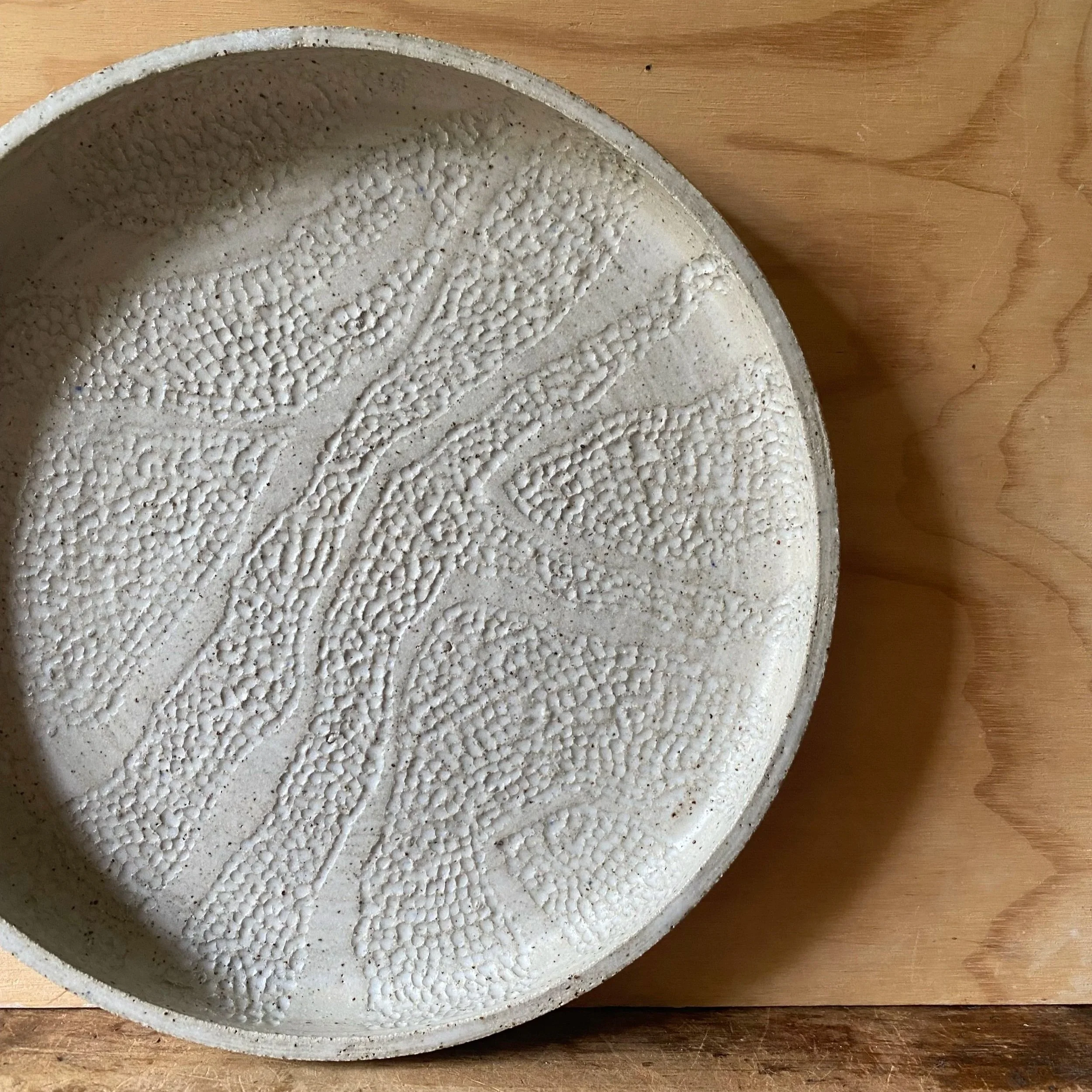 Unearthed Topography platter - raw finish