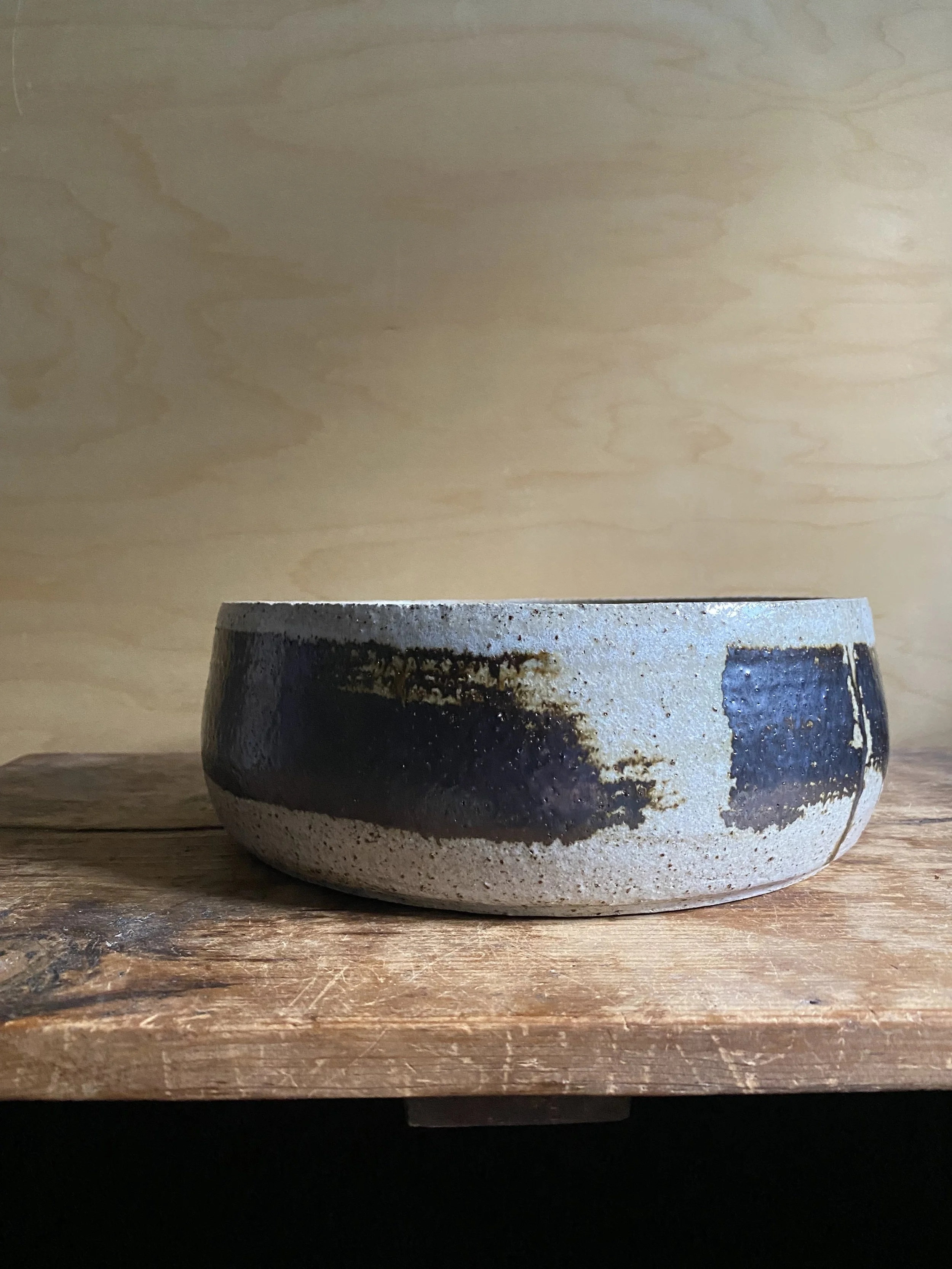 Handmade ceramic Unearthed Meteor Bowl
