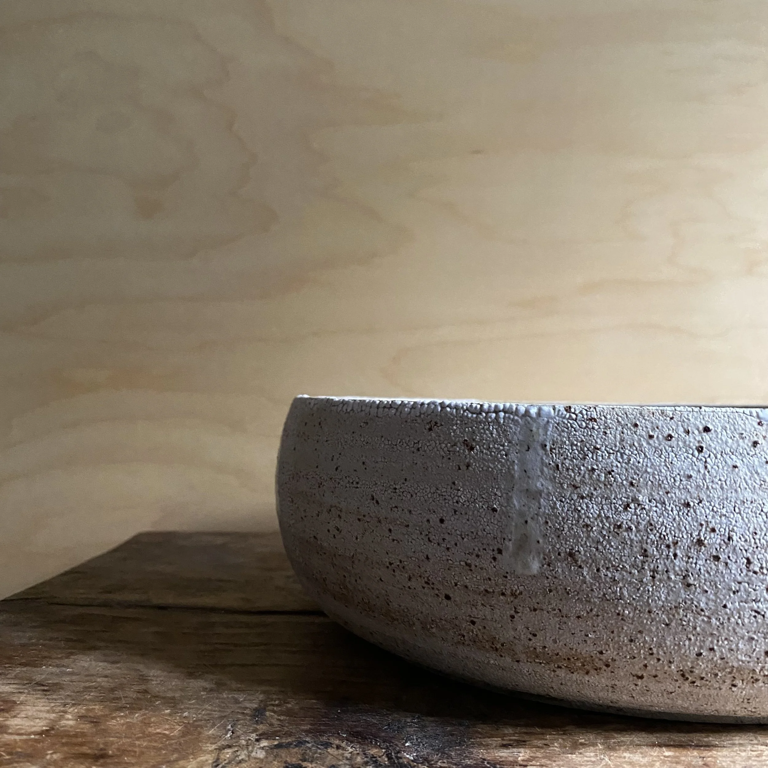 Handmade ceramic Terrafirma large Bowl detail