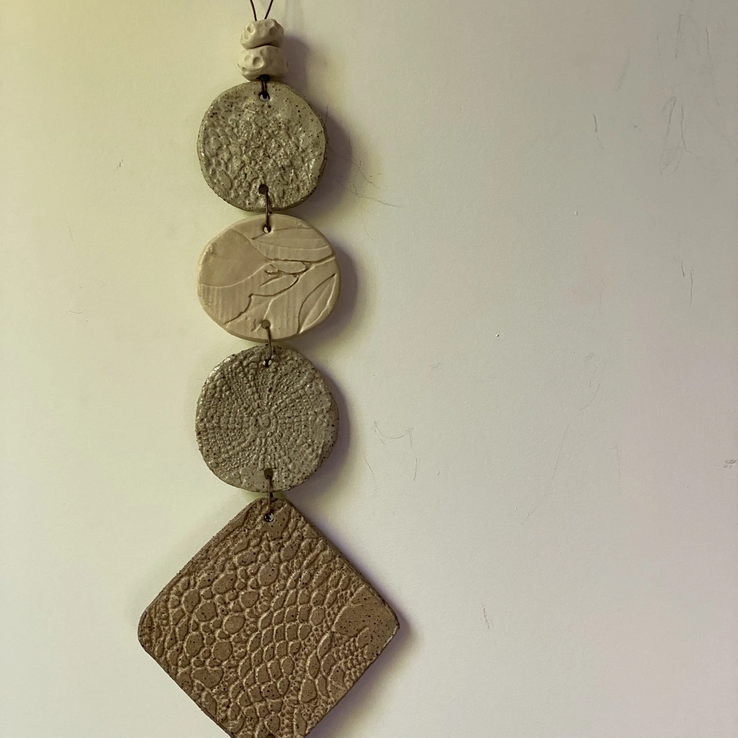 Unearthed Large Flora Wall Hanging - Autumn tones Two