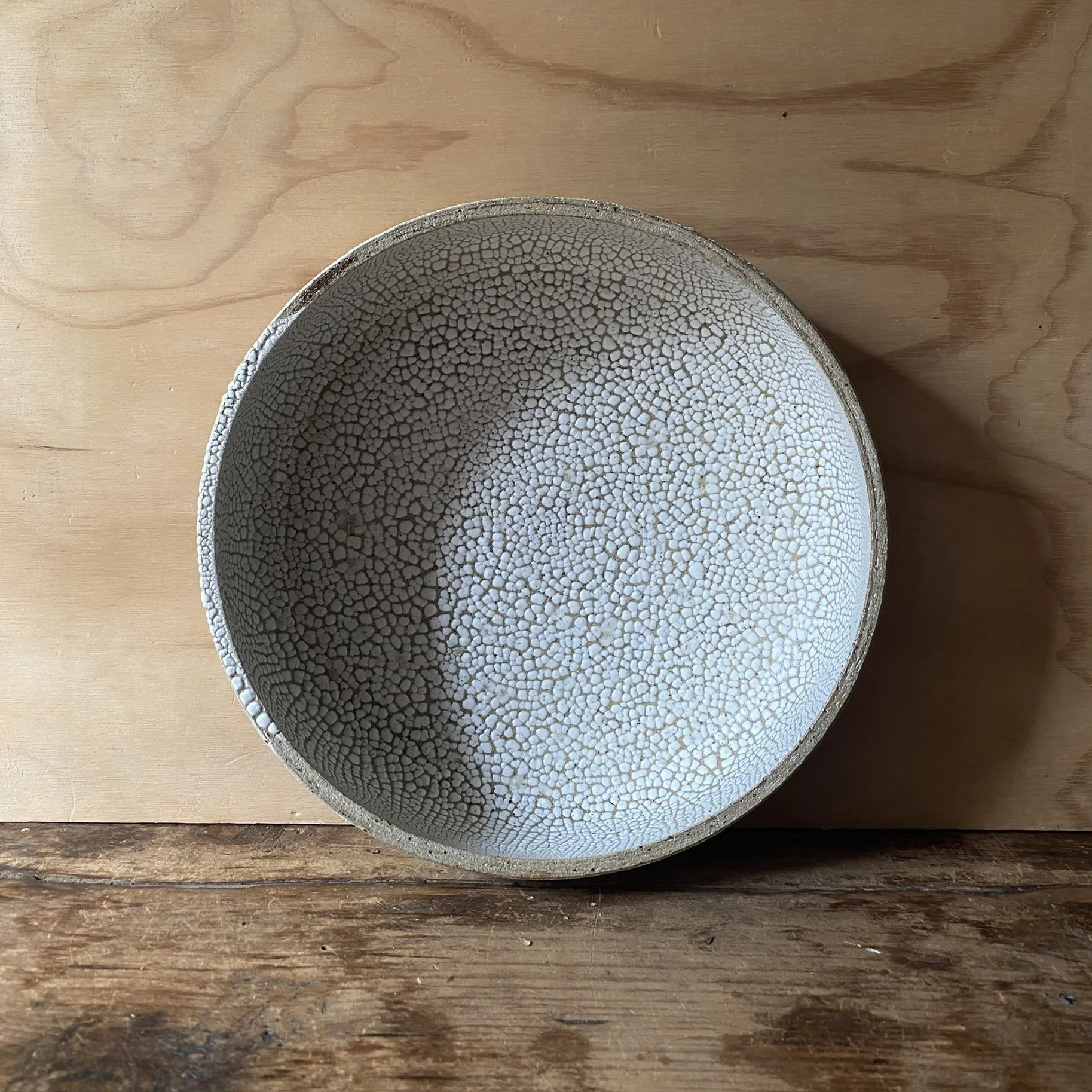 Unearthed Crescent Bowl handmade pottery