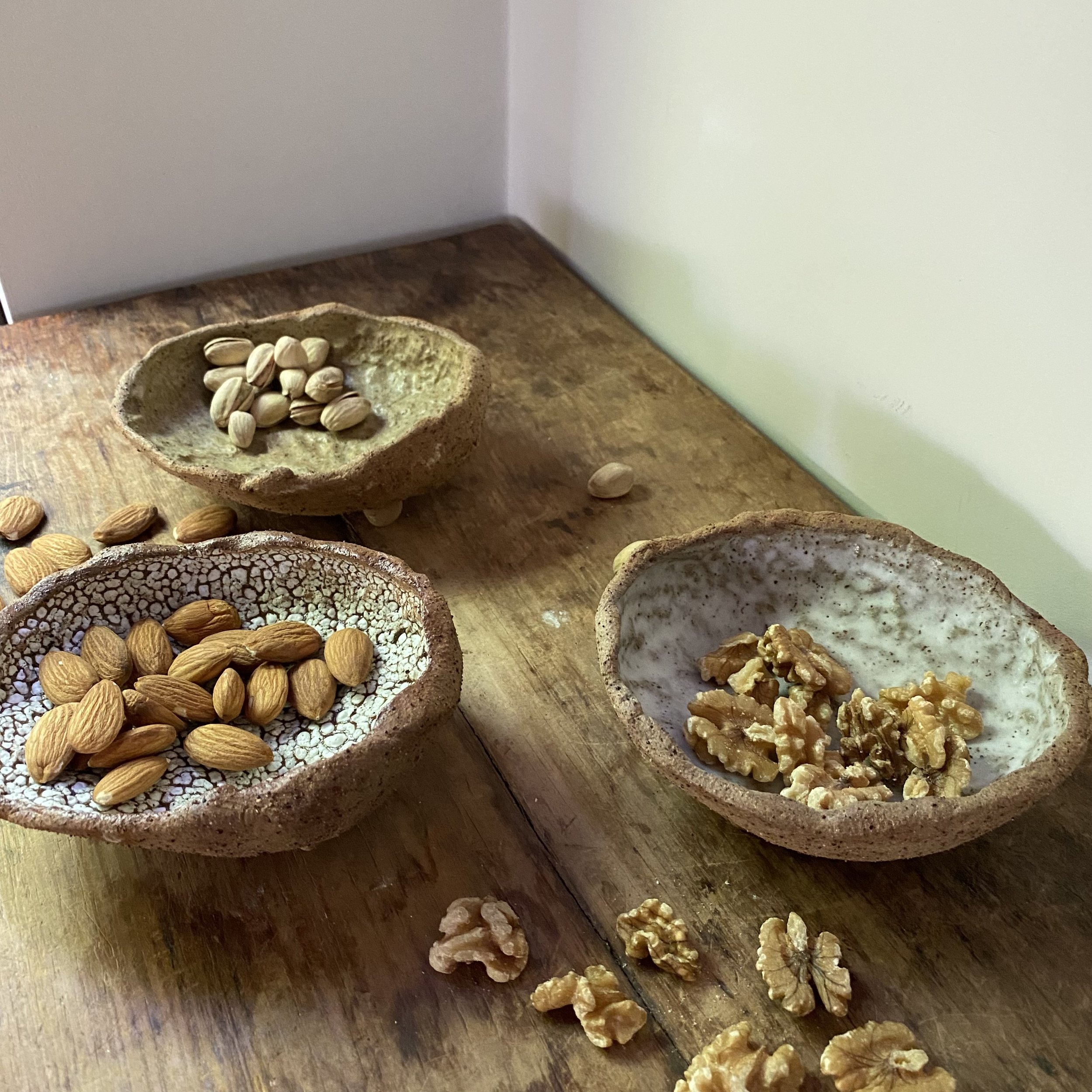 Unearthed Light and Sandy Abalone Dishes