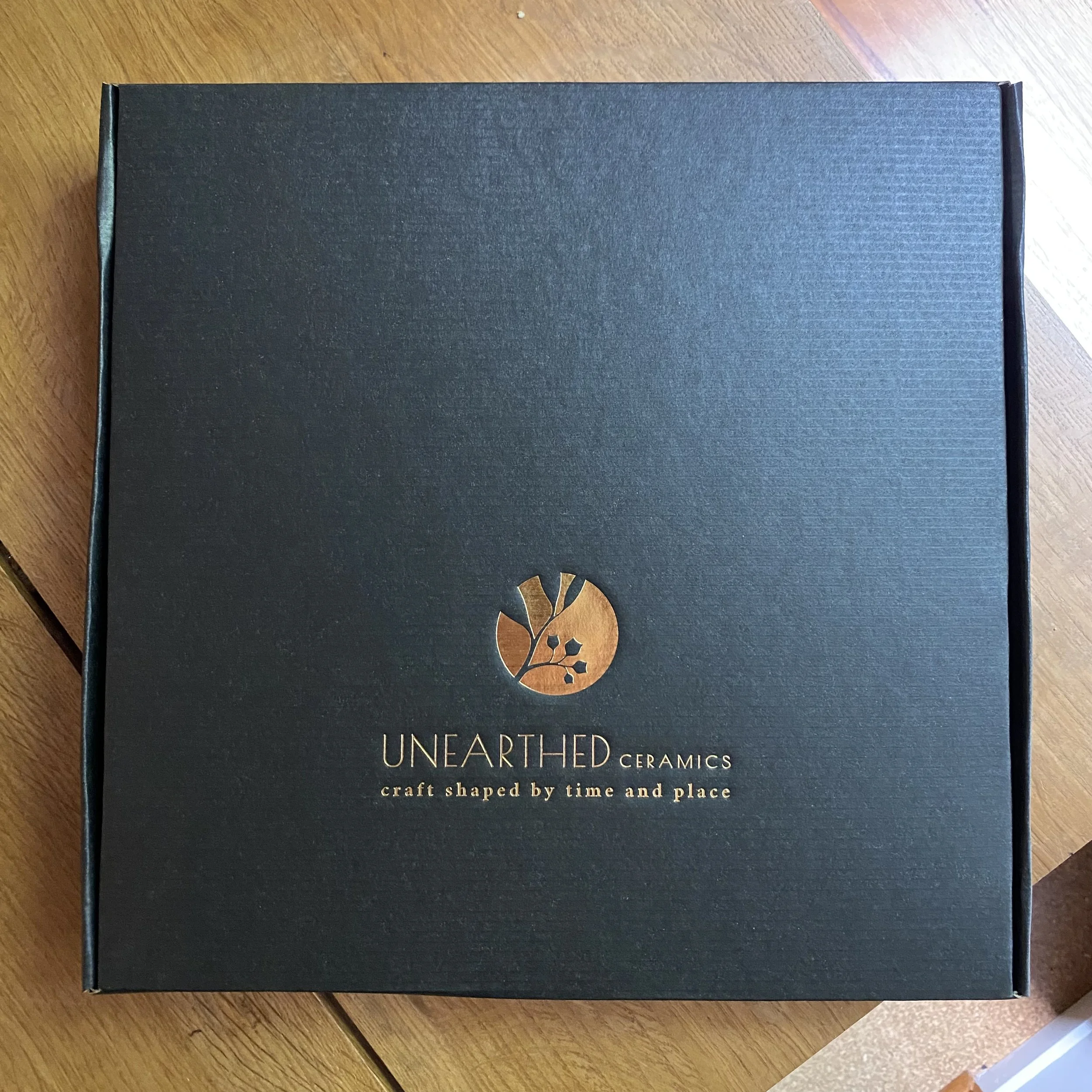 Unearthed handmade ceramics Dusk platter