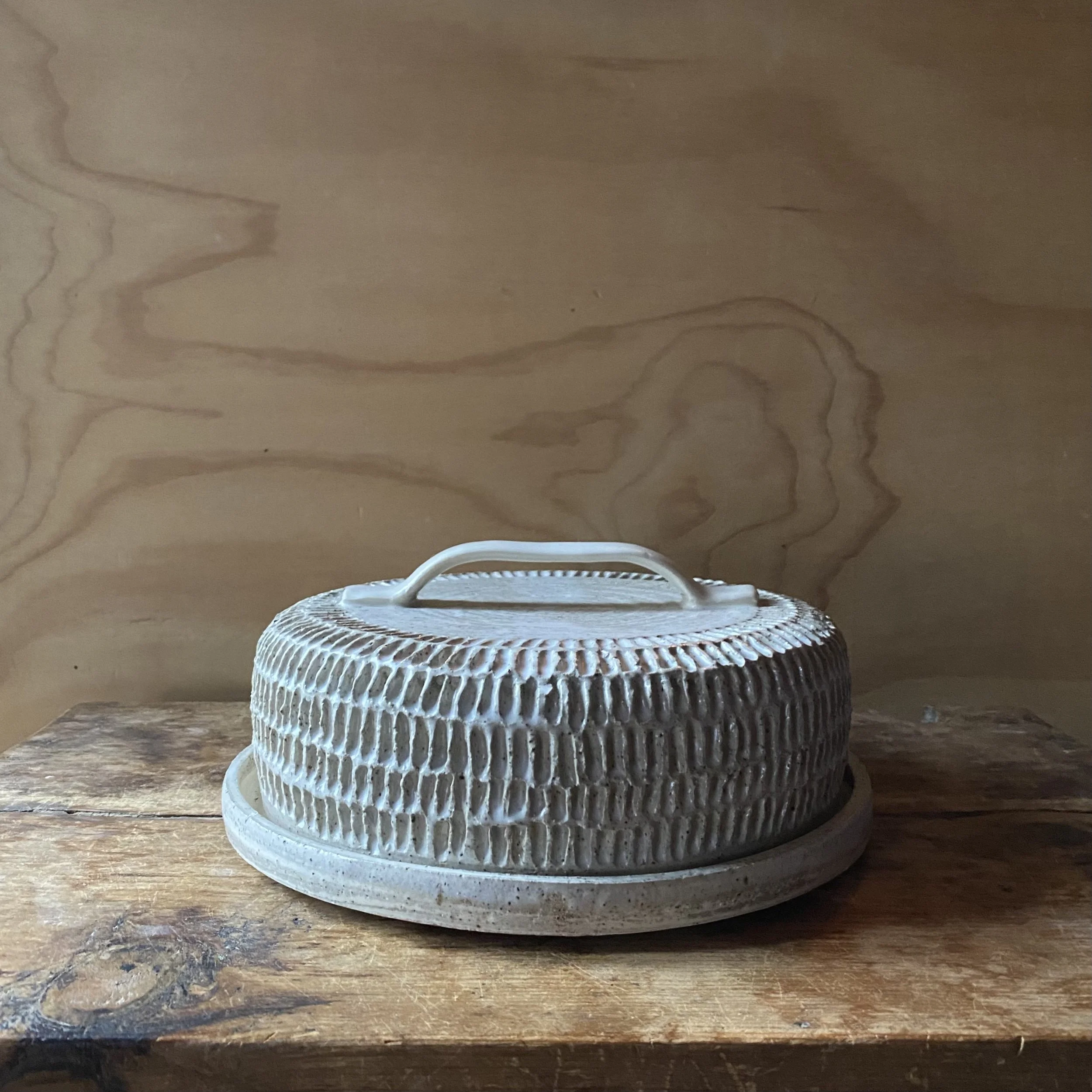 Ash Etched Cheese Platter