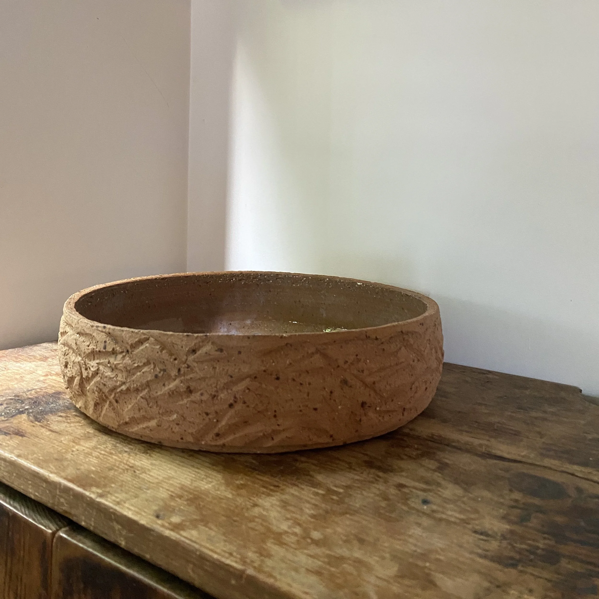 Unearthed Rockface handmade ceramic bowl