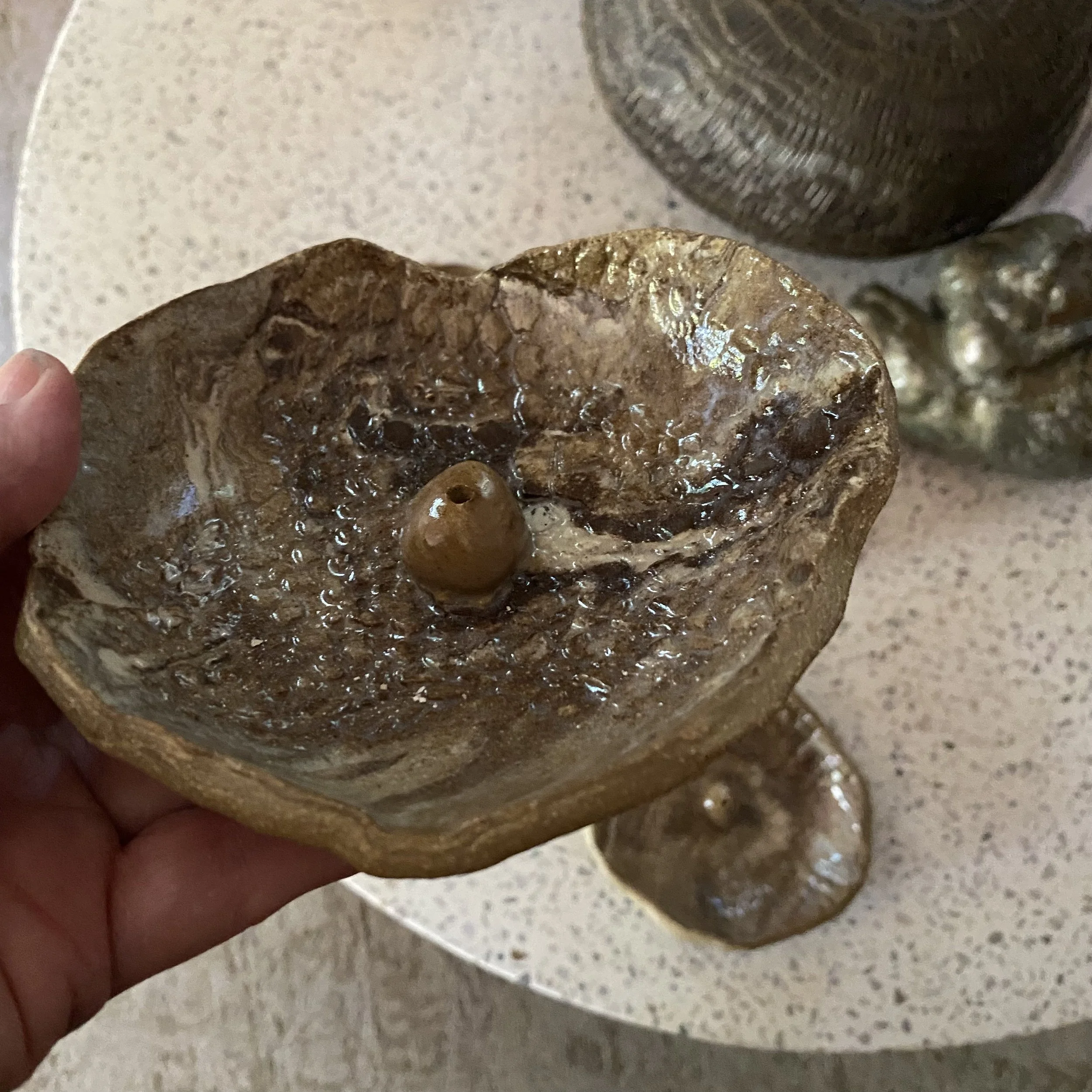 Unearthed Textile Incense Burner