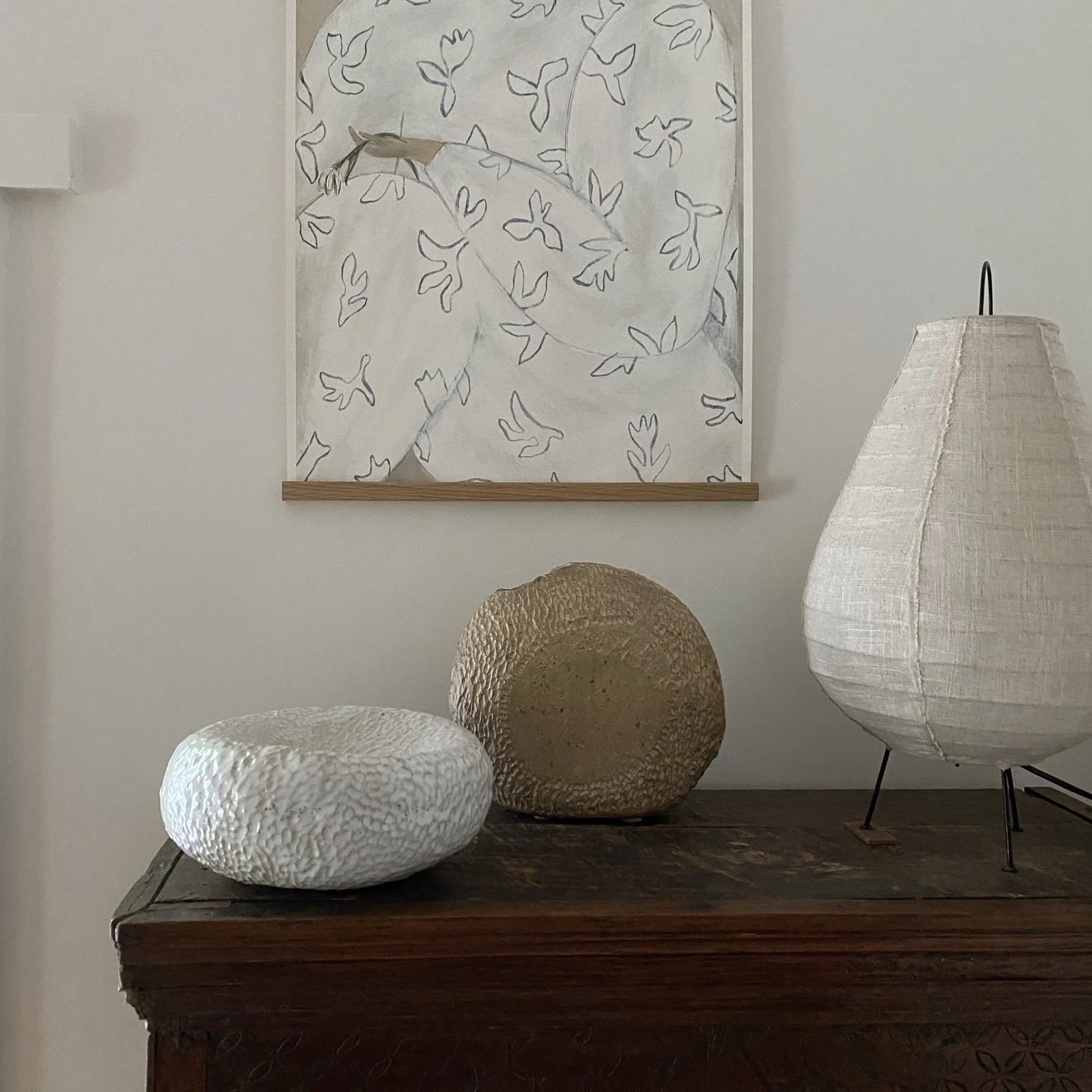 Unearthed handmade organic ceramic vessel