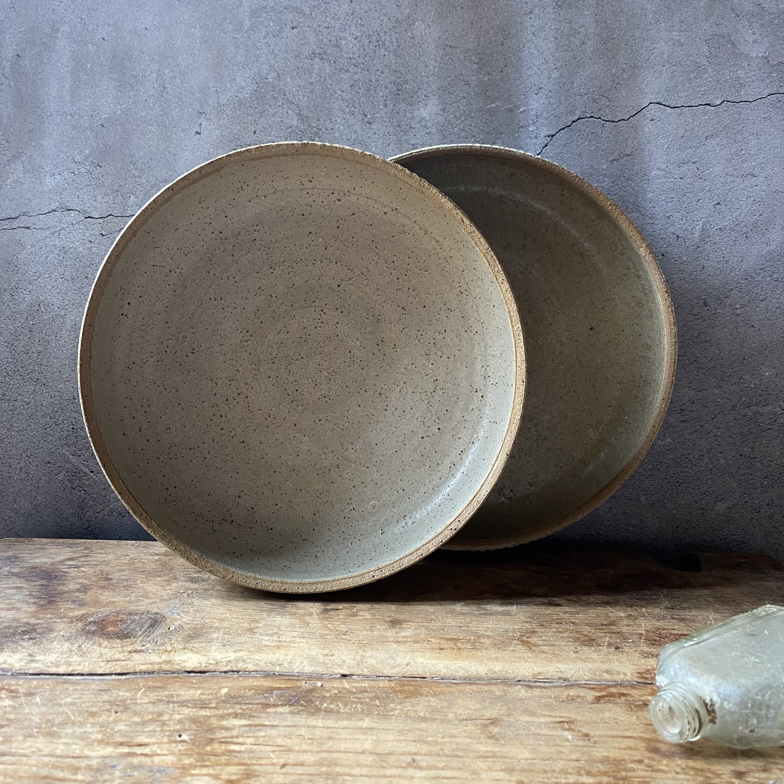 Unearthed handmade ceramic Etched Bowl