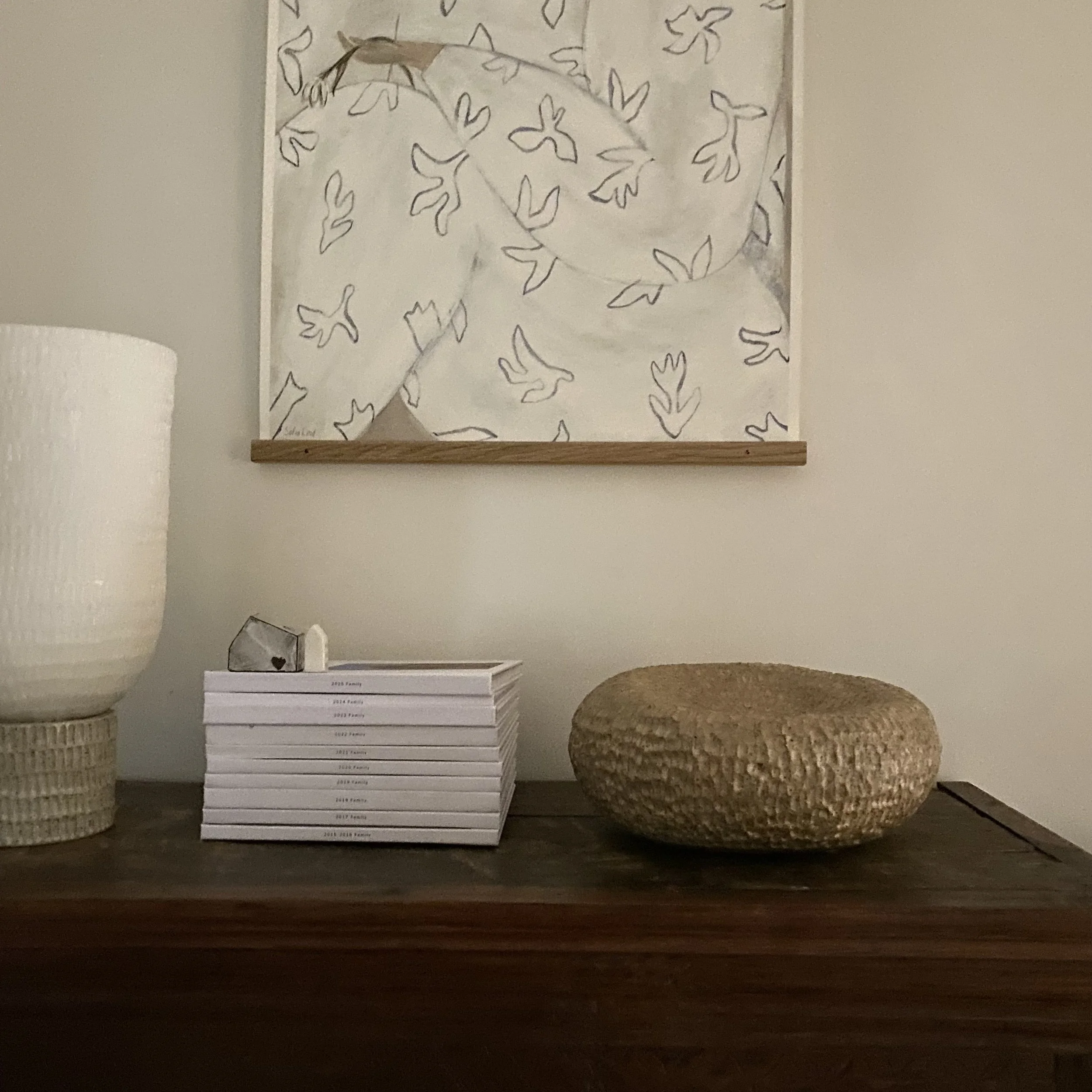 Unearthed Oblique Vessel - Ochre glaze