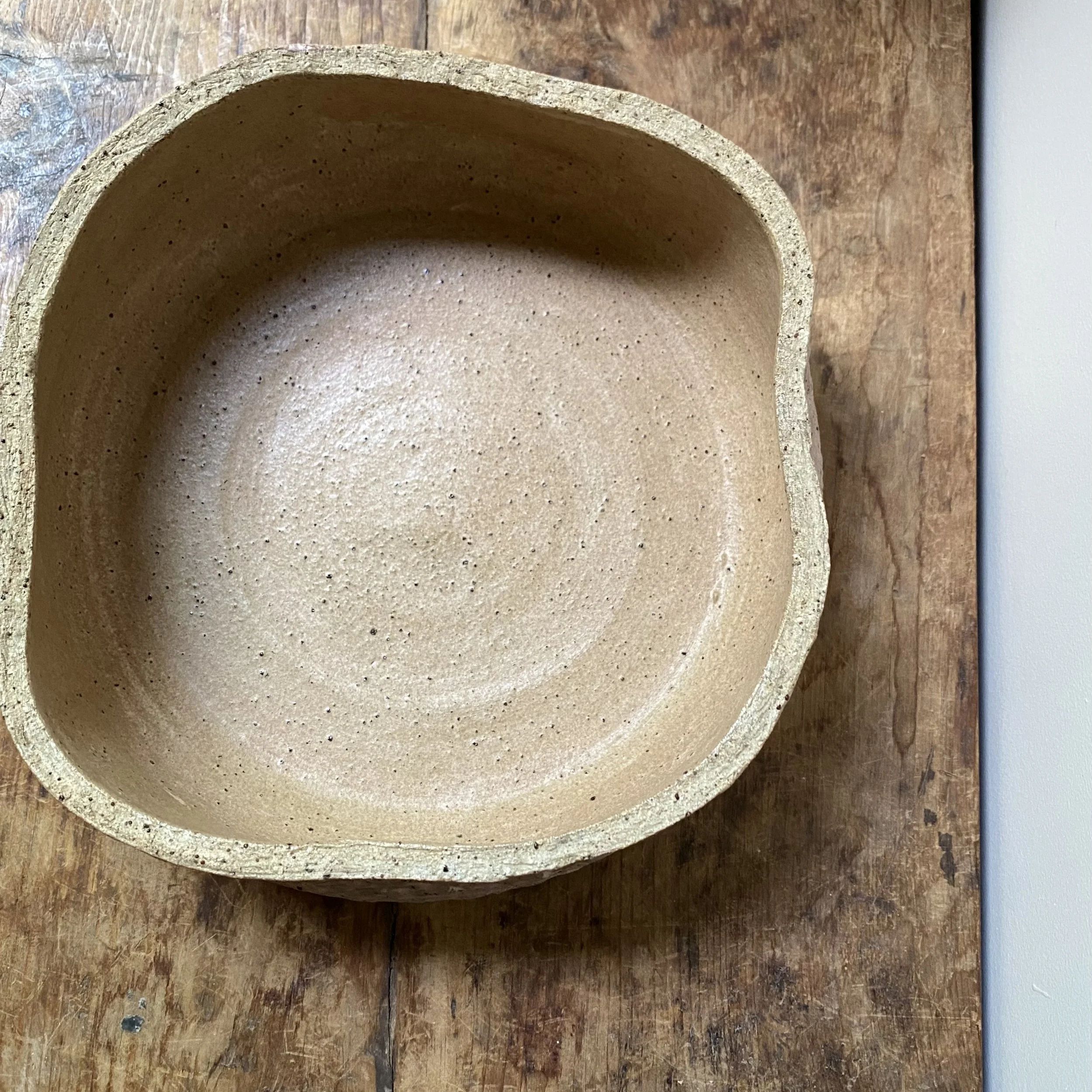 Handmade ceramic Unearthed Blush Bowl