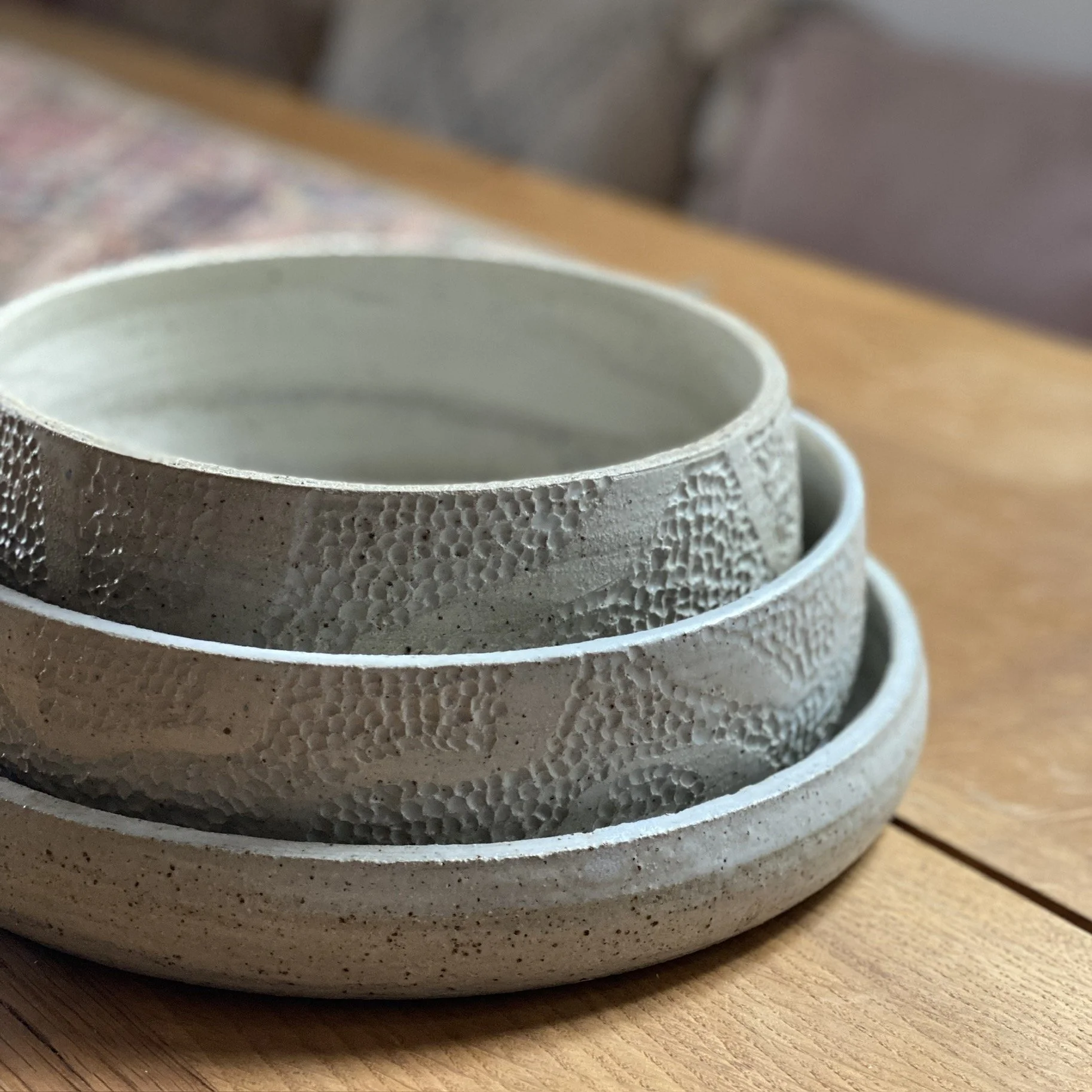 Unearthed Topography ceramic Wedding Set