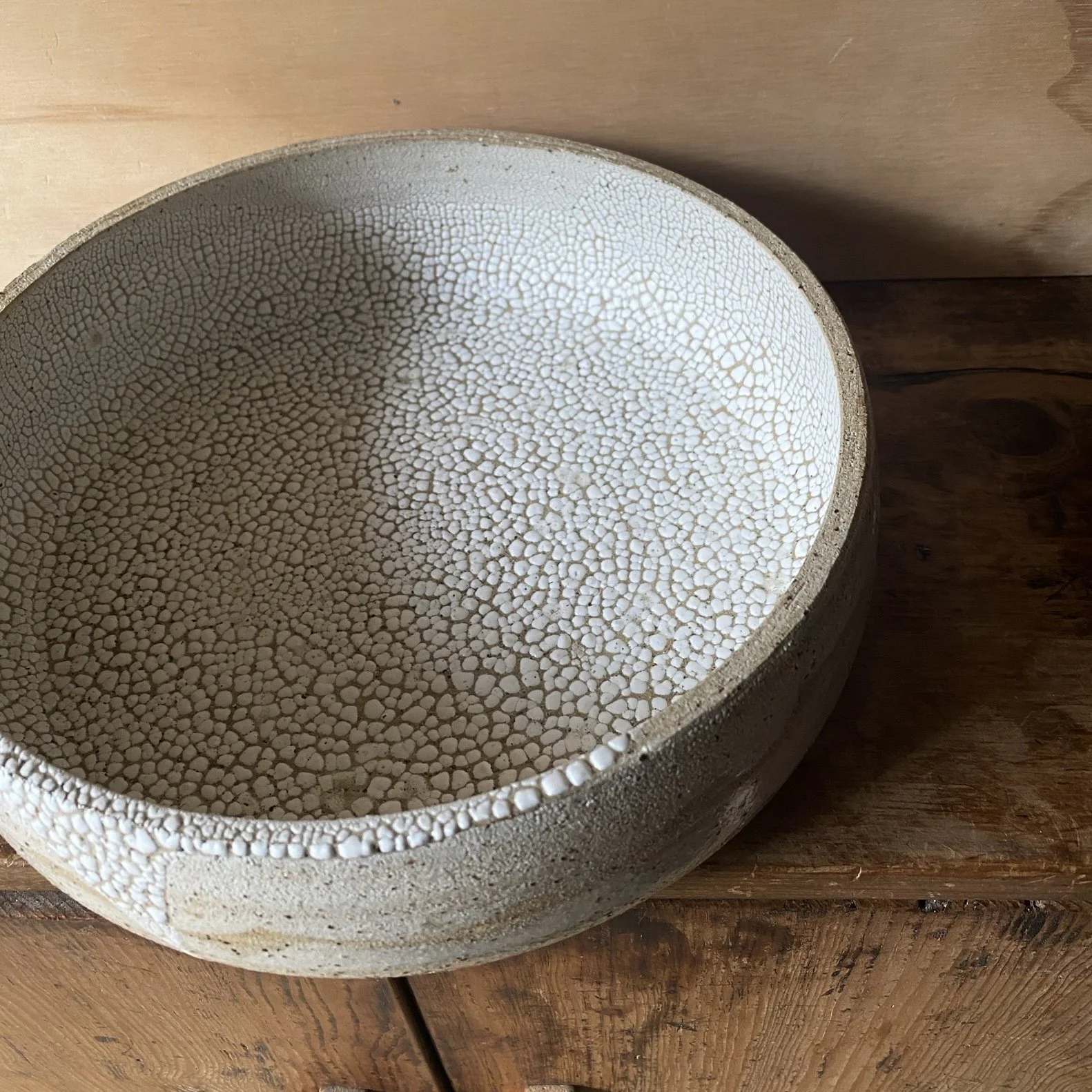 Unearthed Crescent Bowl handmade pottery