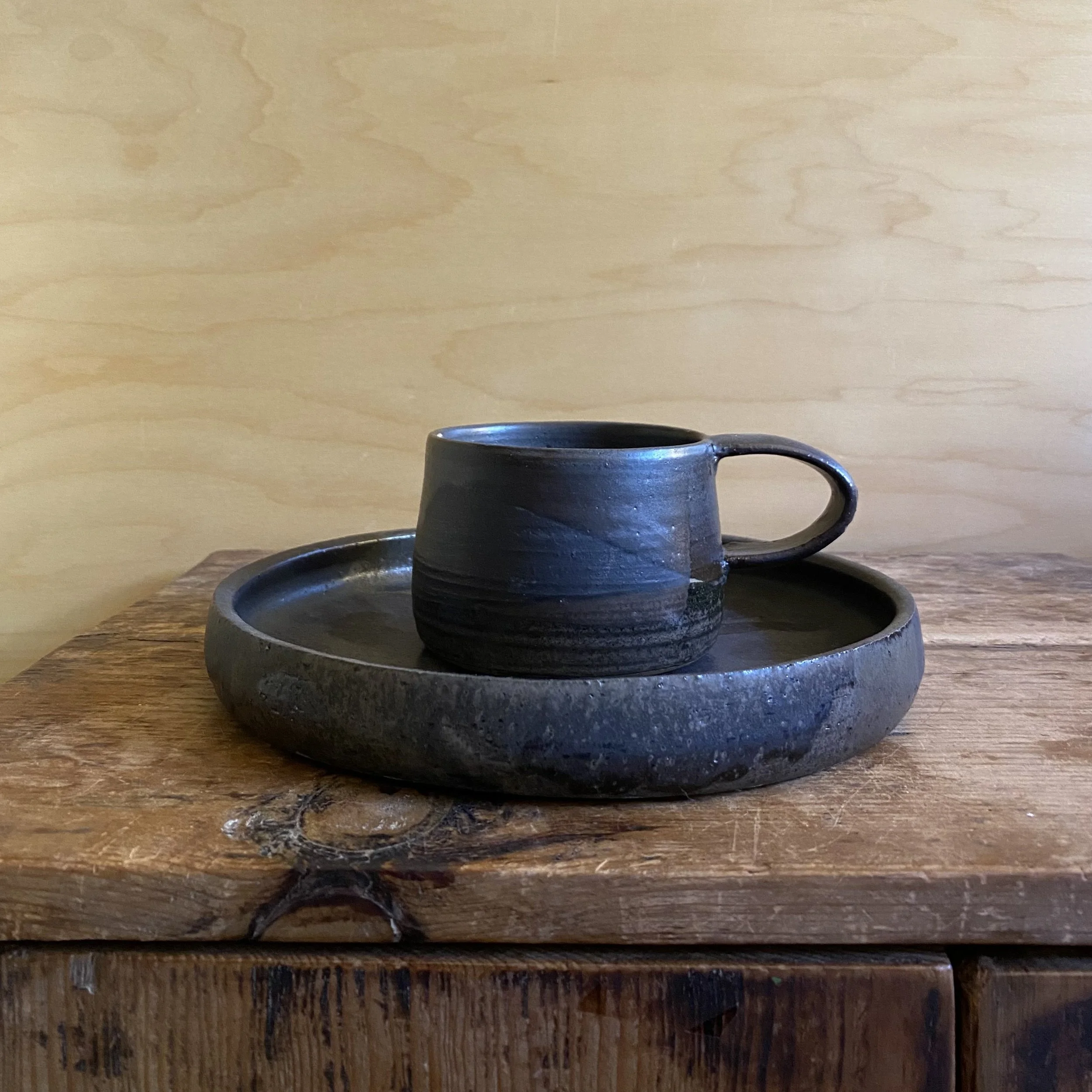 Graphite Breakfast Set