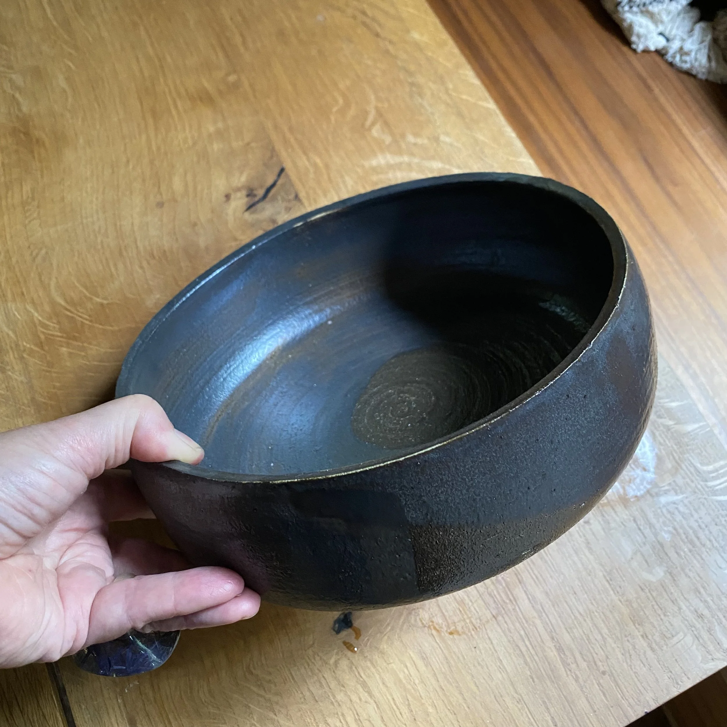 Handmade ceramic Unearthed Slate Bowl (Copy)
