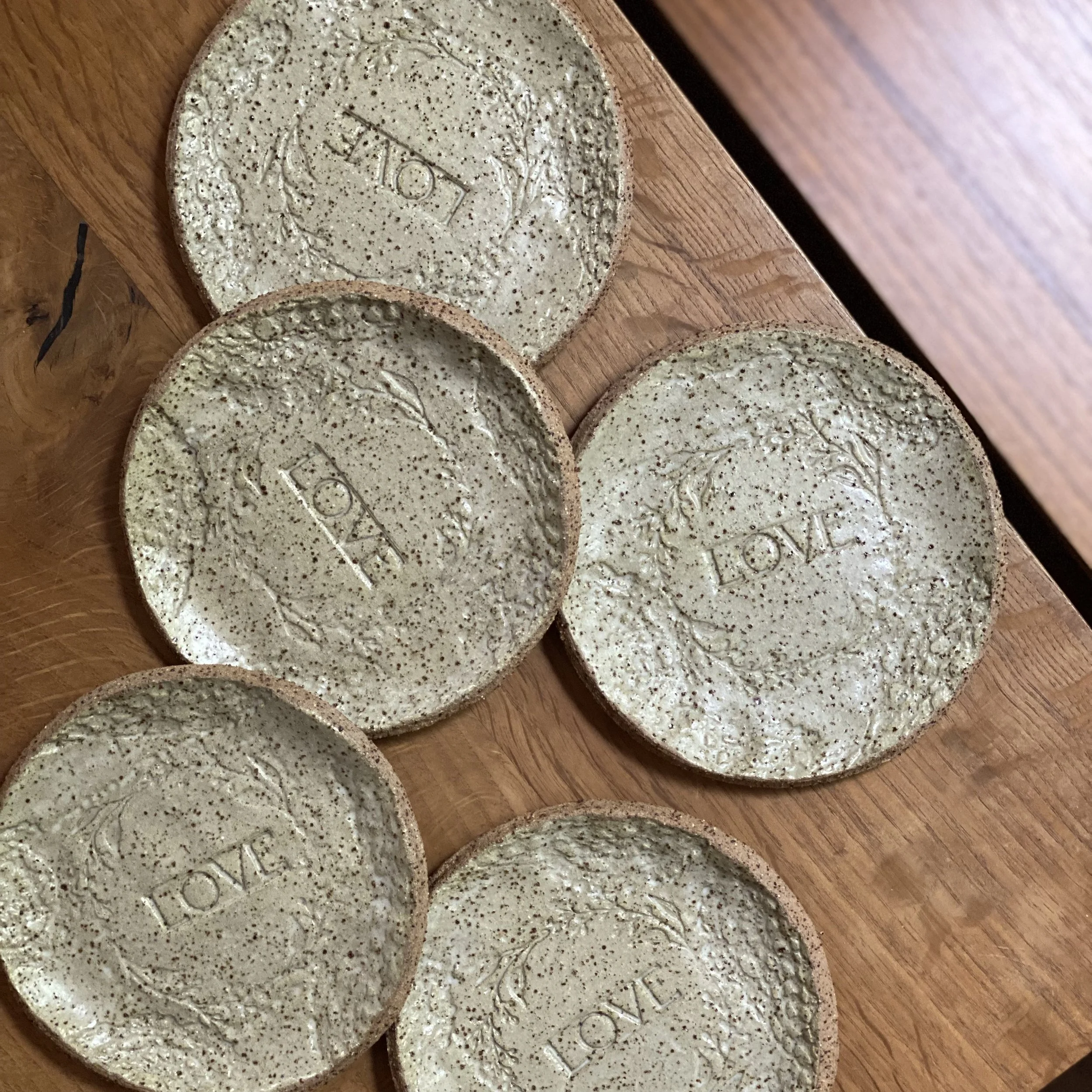 Unearthed Love Cake plate