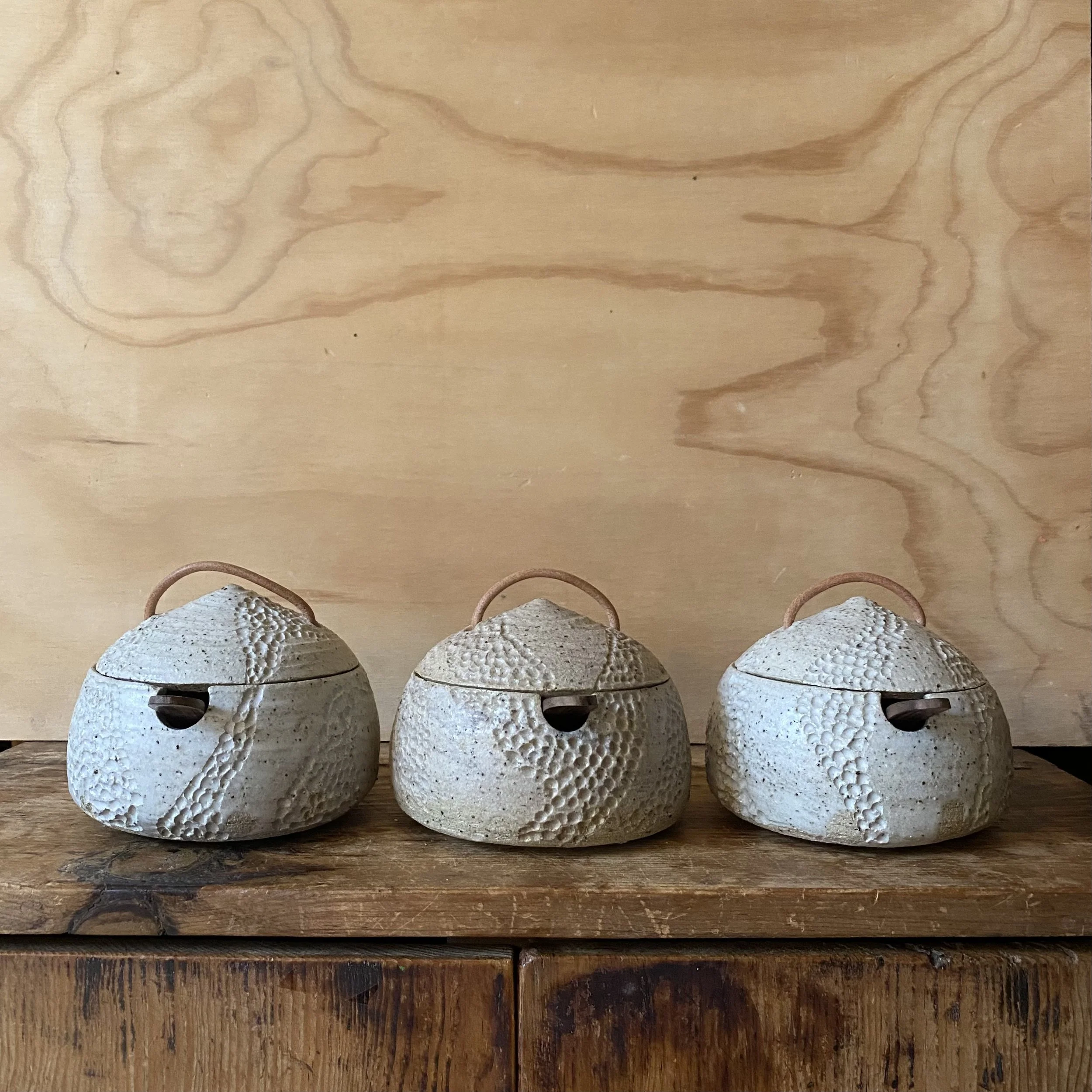 Unearthed Topography Salt Vessel