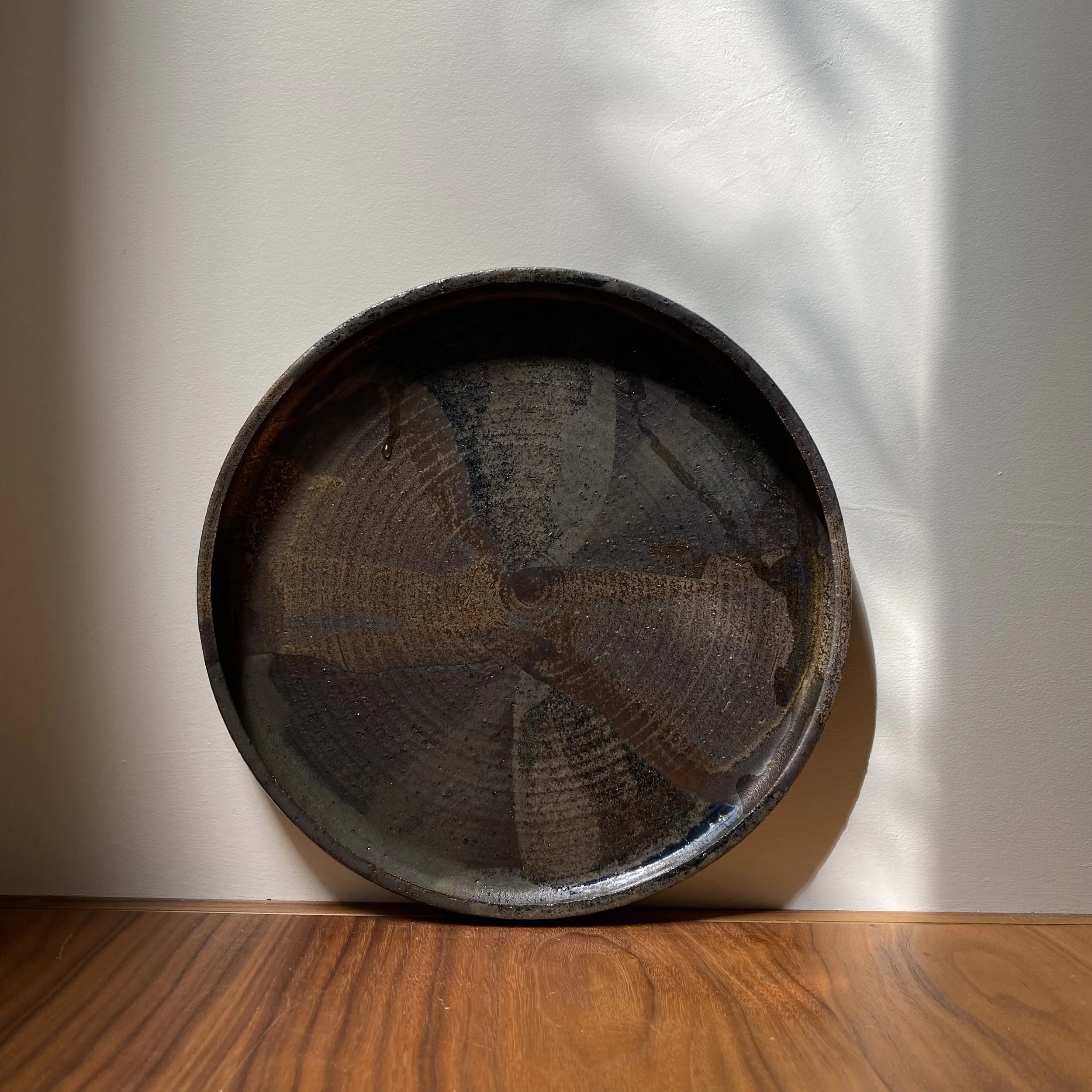 Unearthed handmade ceramics Dusk platter