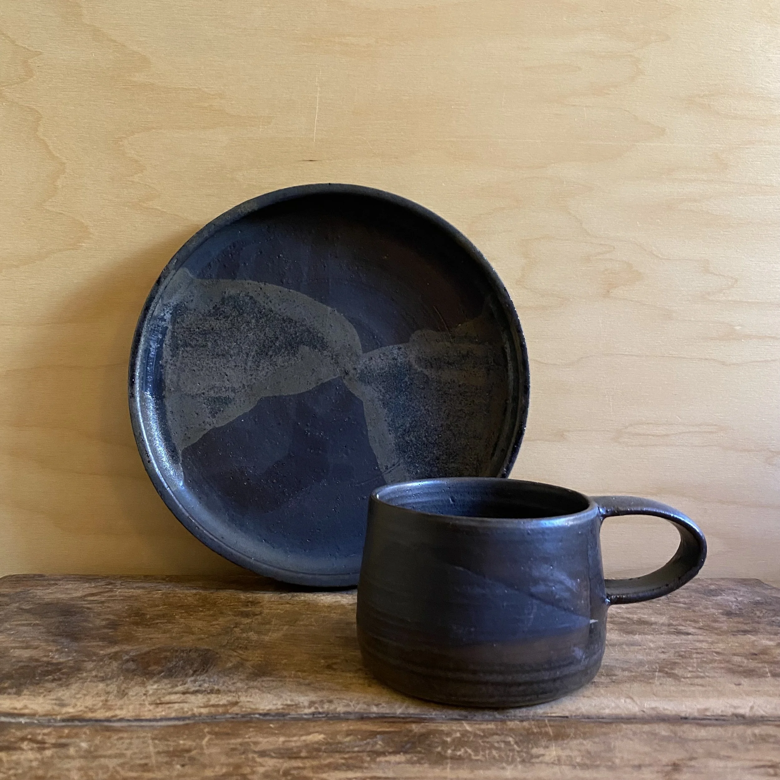 Graphite Breakfast Set