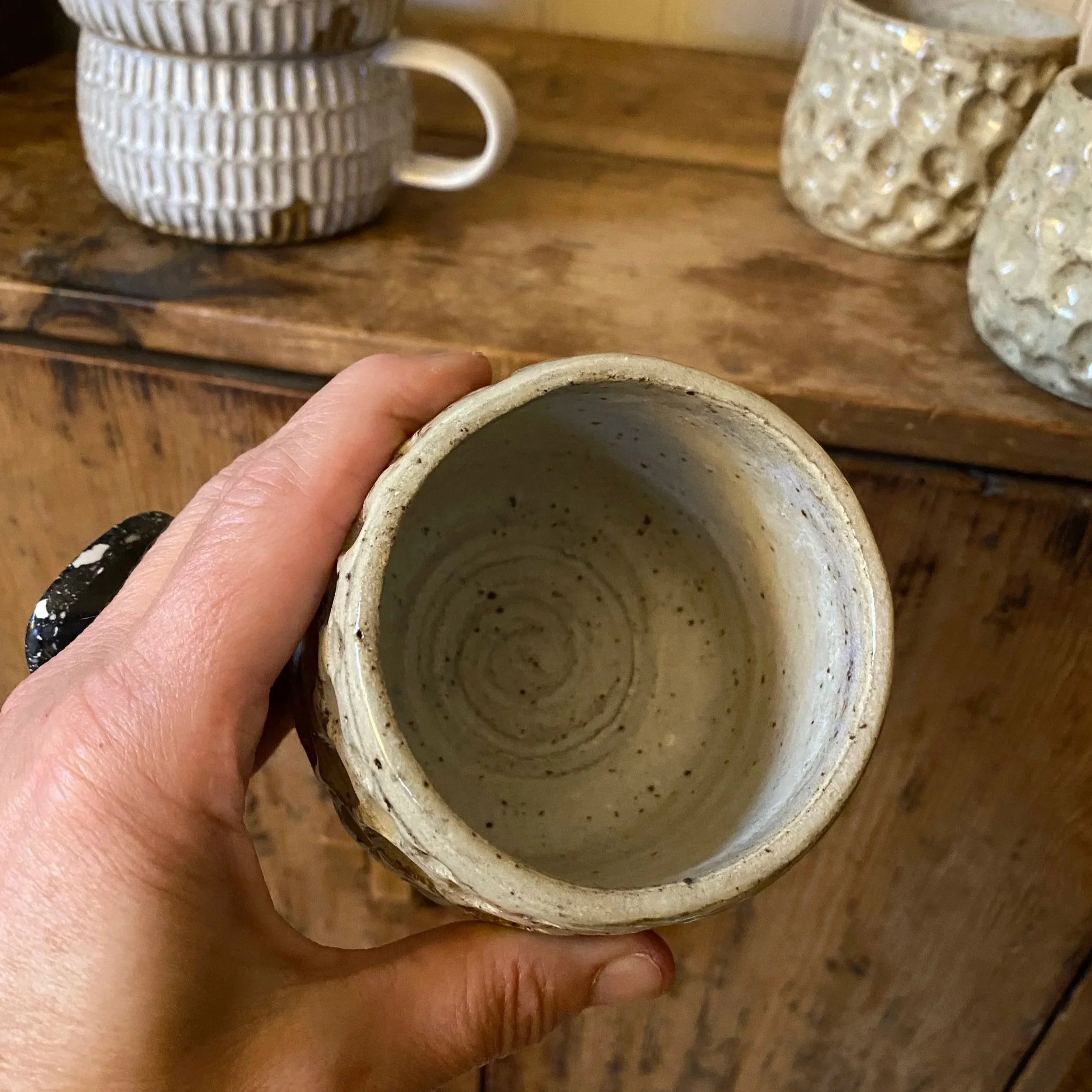 Handmade Unearthed Crater Tumbler