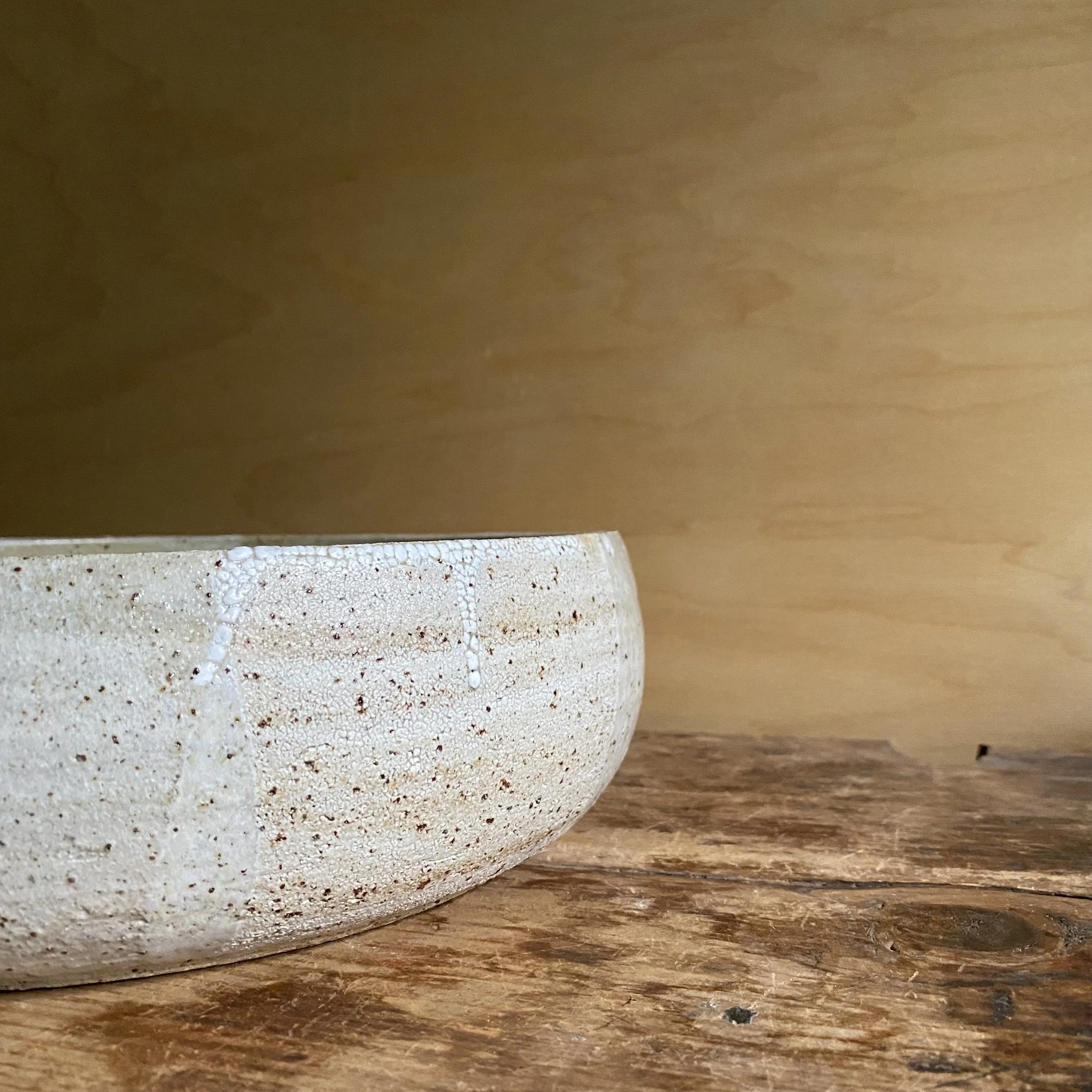 Handmade ceramic Terrafirma large Bowl detail