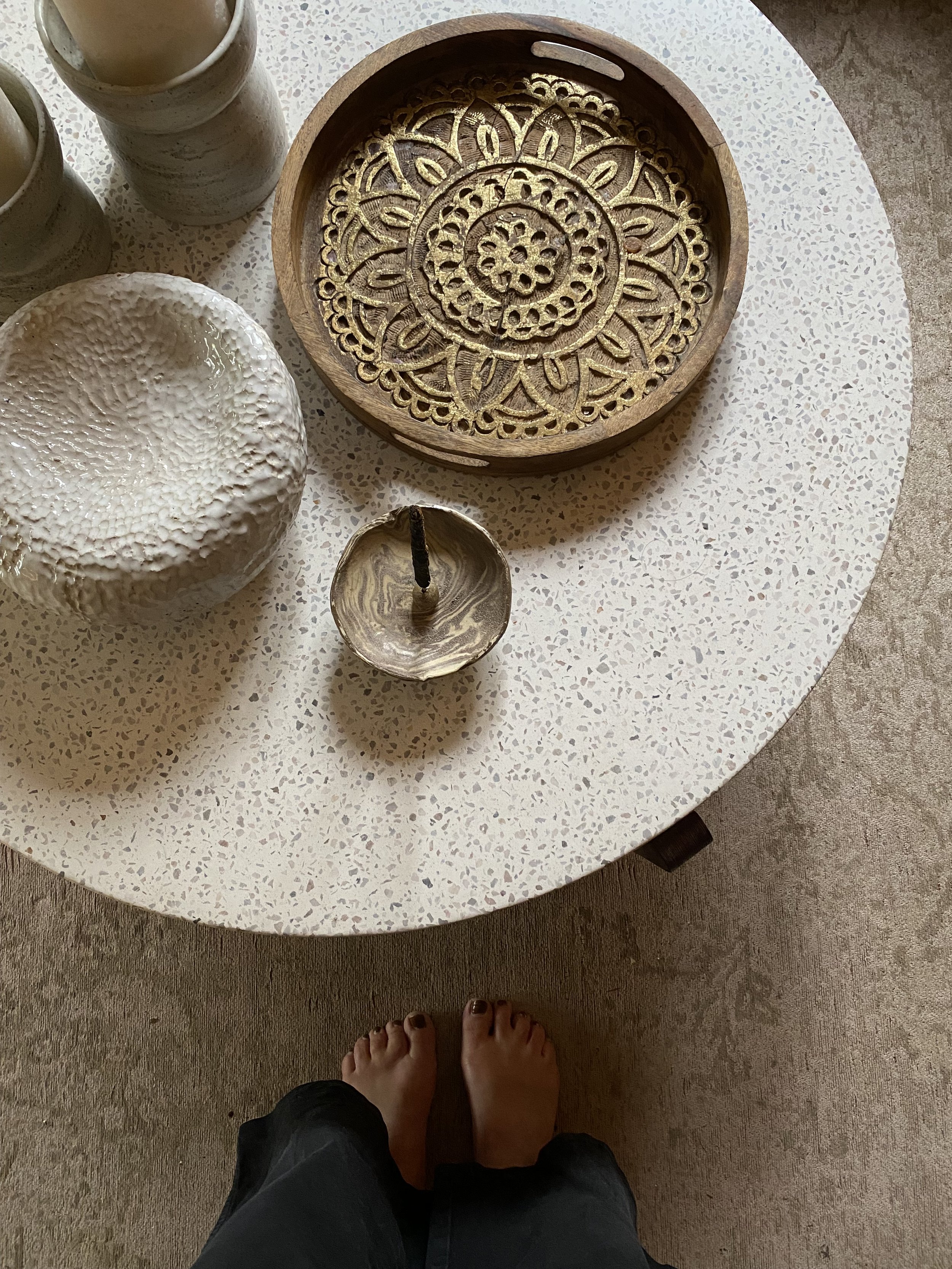 Unearthed handmade organic ceramic vessel