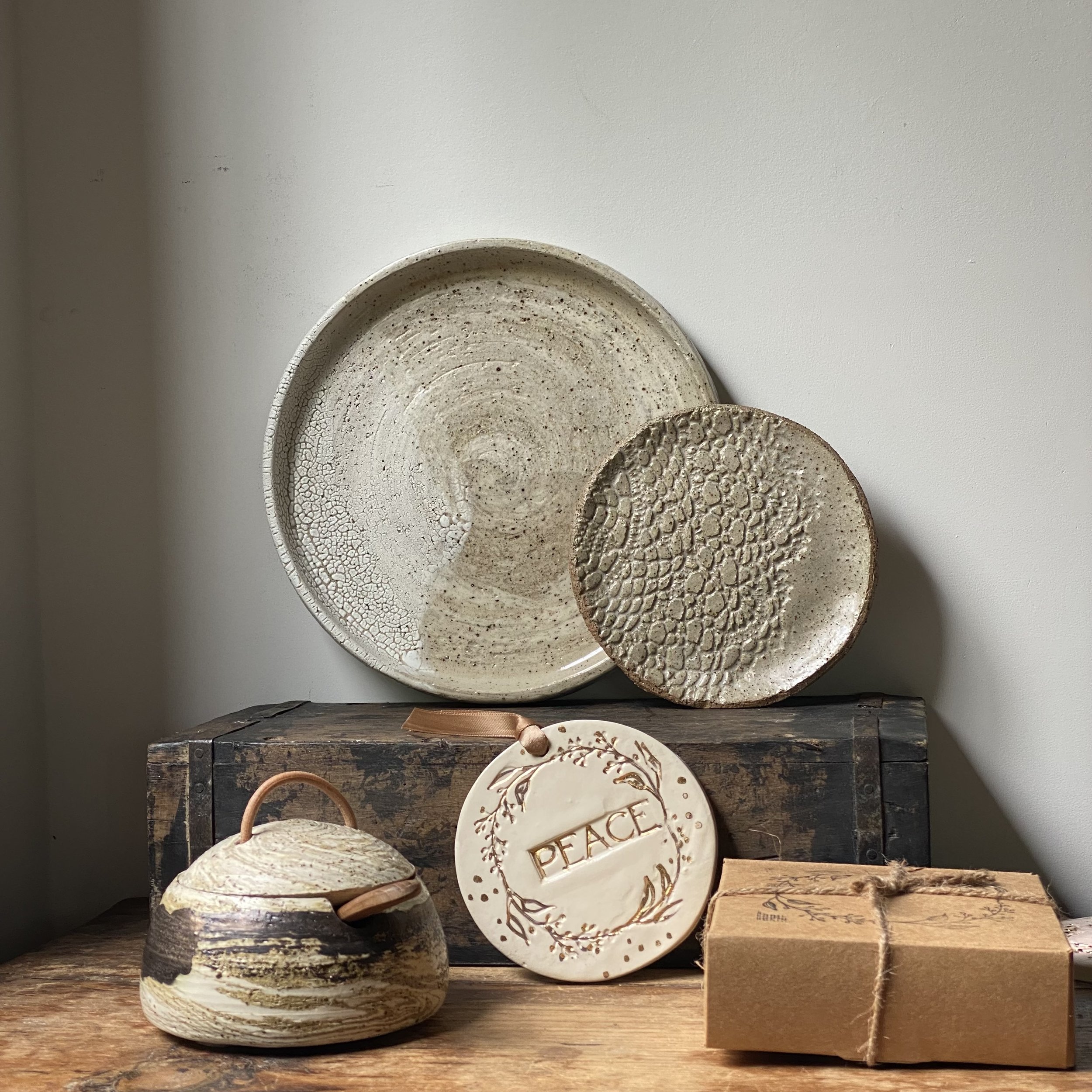 handmade ceramic christmas decorations