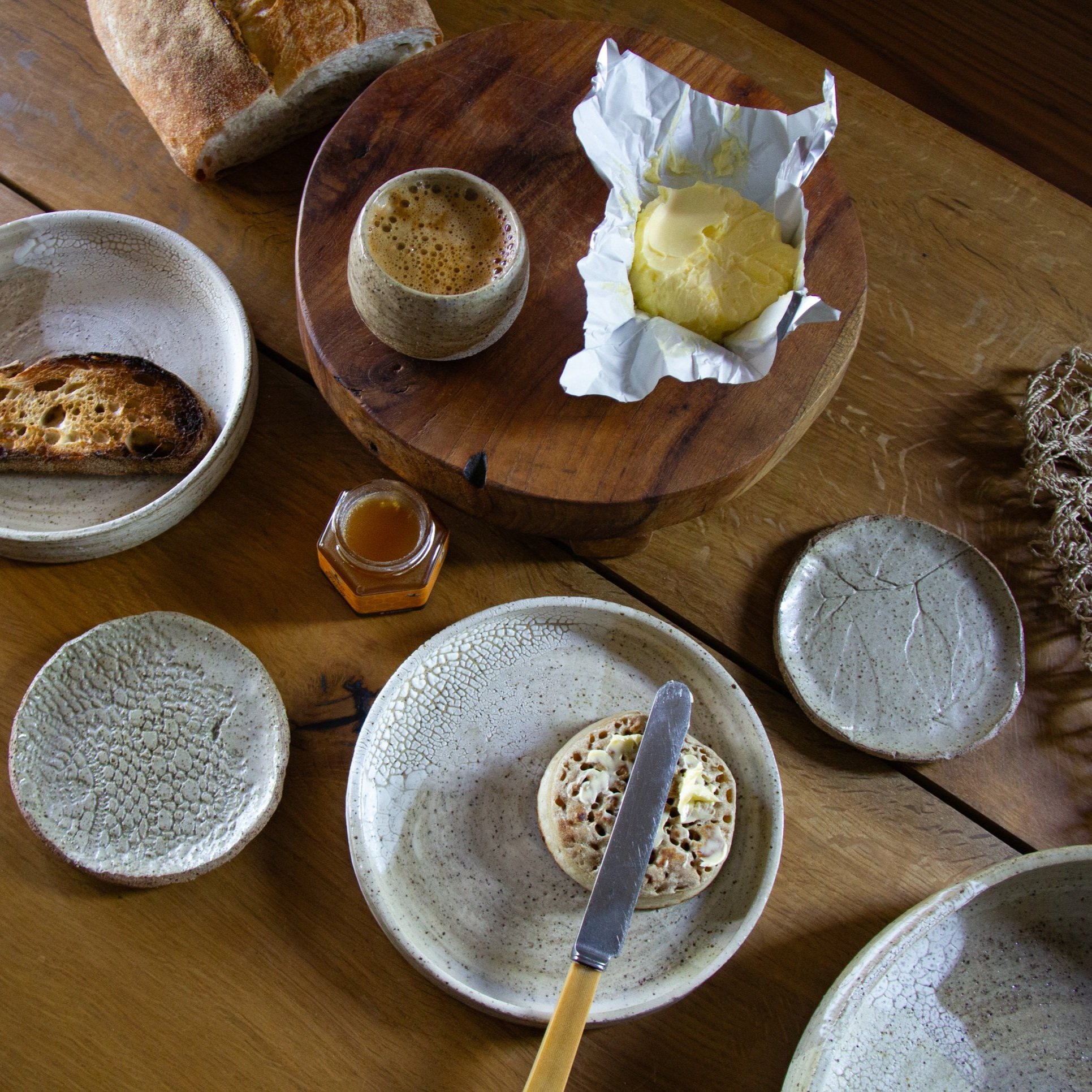 Unearthed Breakfast Set - Nugget mug and plate
