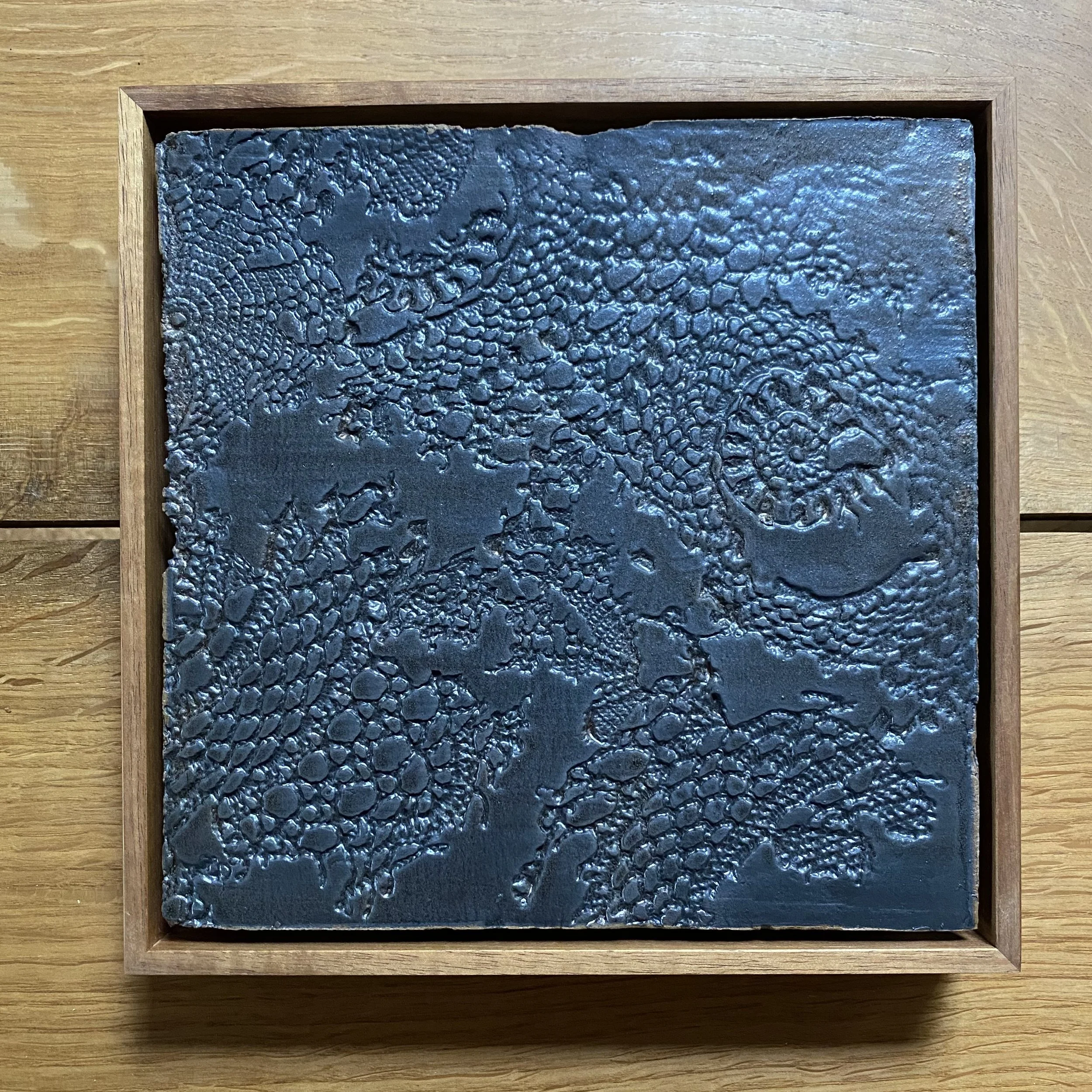 Unearthed Ceramic Plaque - Textile