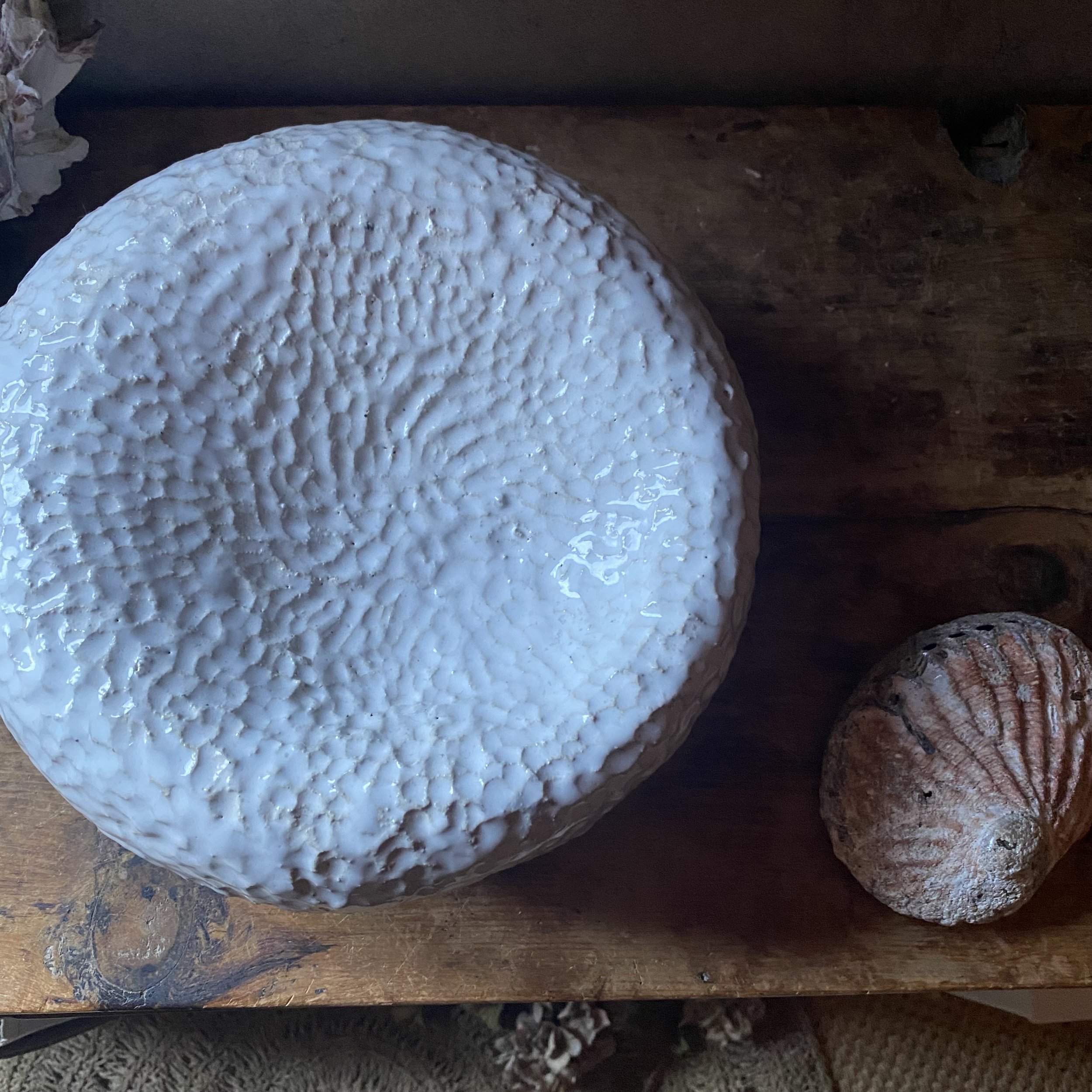 Unearthed handmade organic ceramic vessel