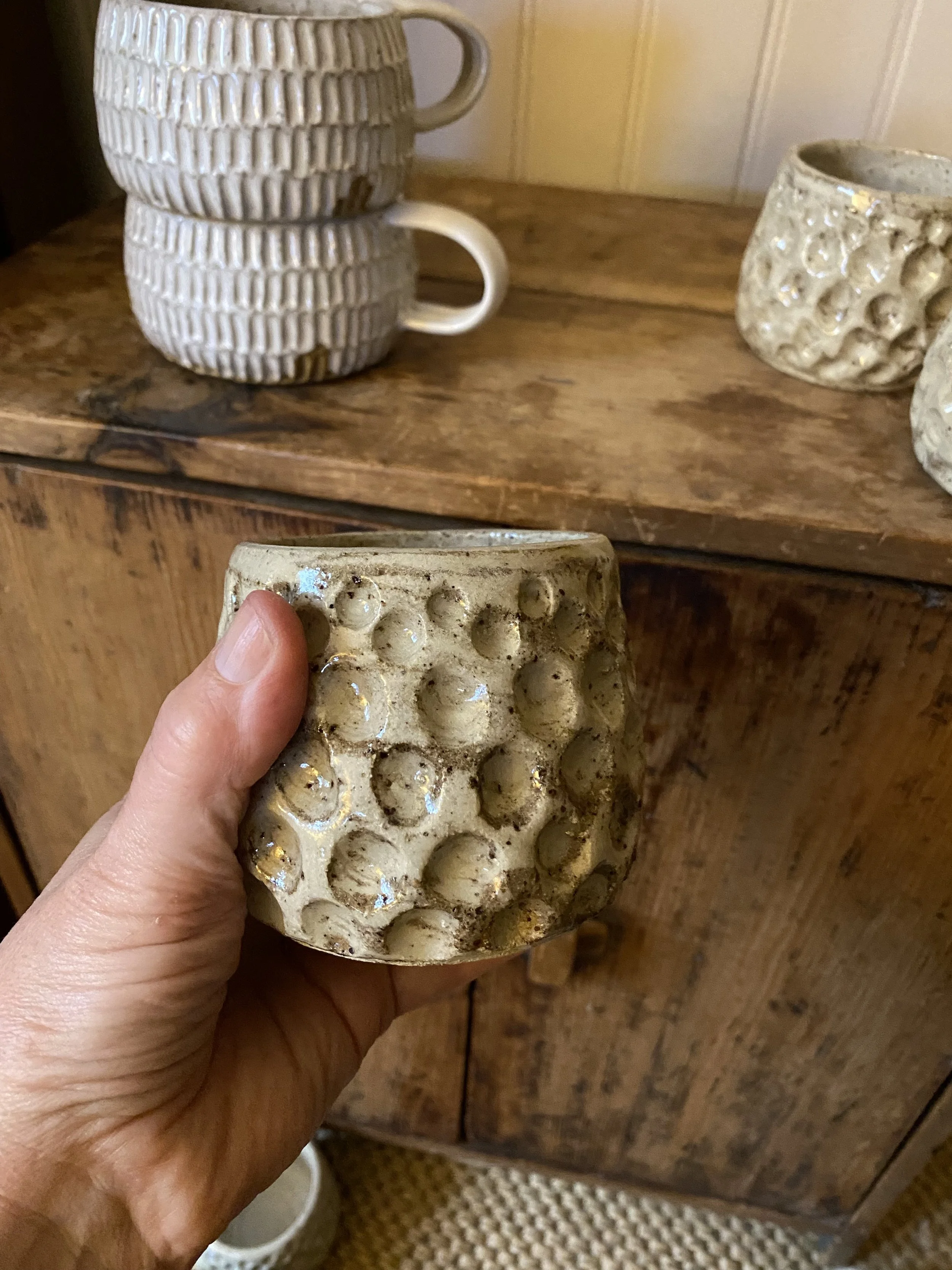 Handmade Unearthed Crater Tumbler