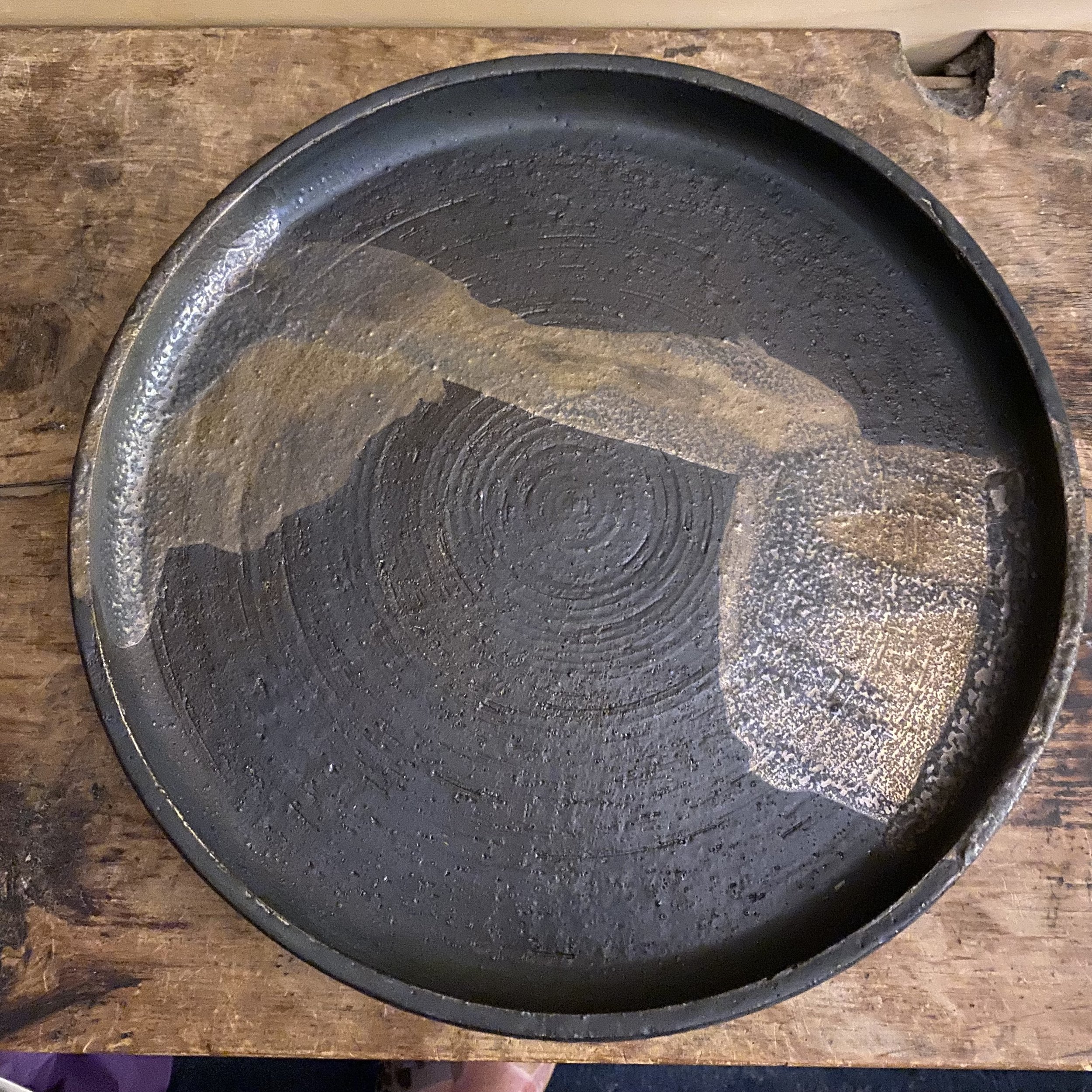 Unearthed ceramic handmade platter