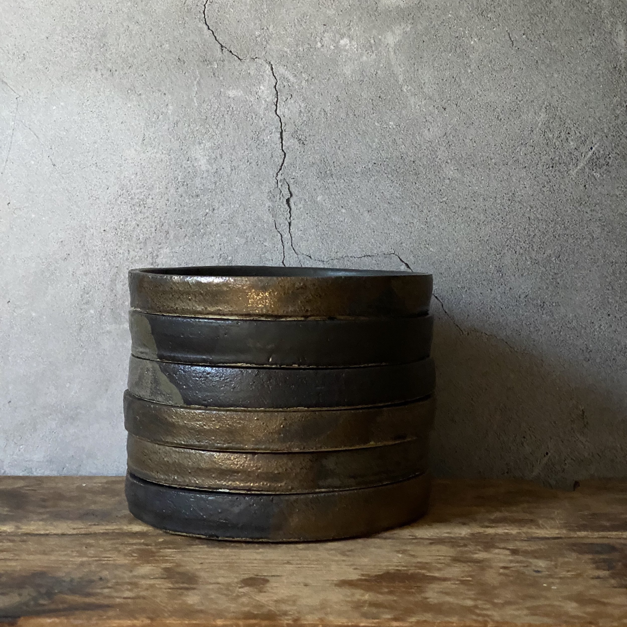 Unearthed Dusk ceramic plate