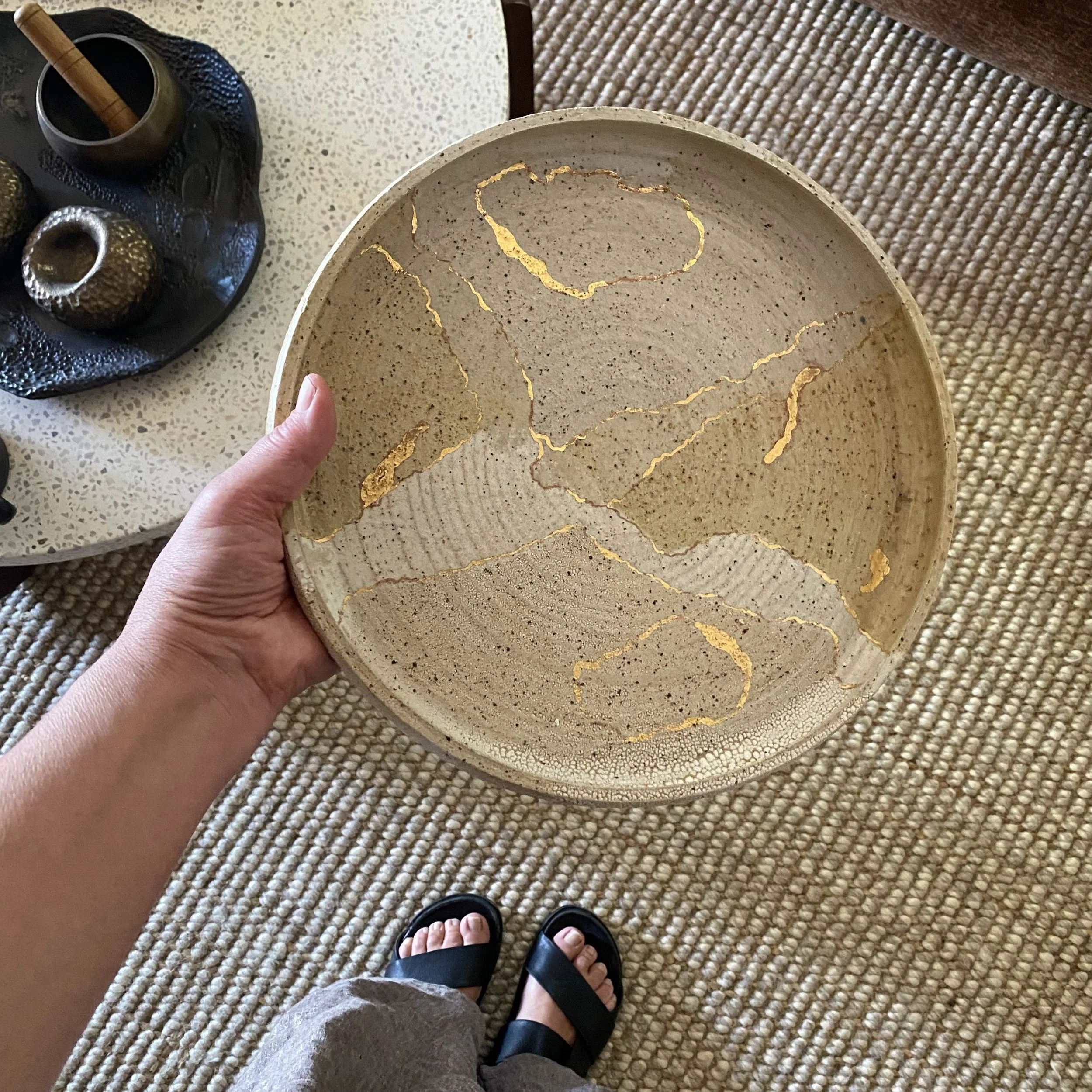 Unearthed Floating in Space Platter