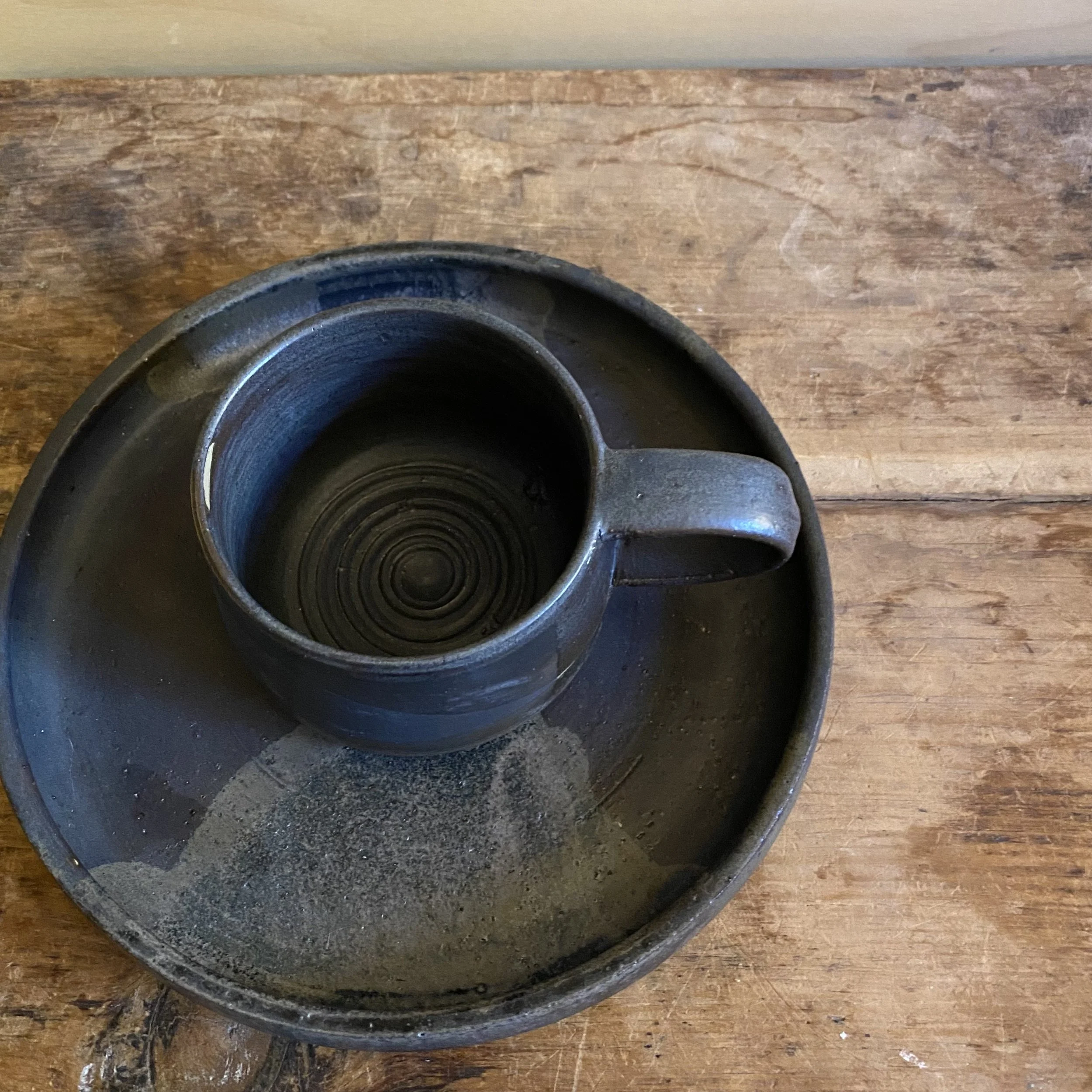 Graphite Breakfast Set