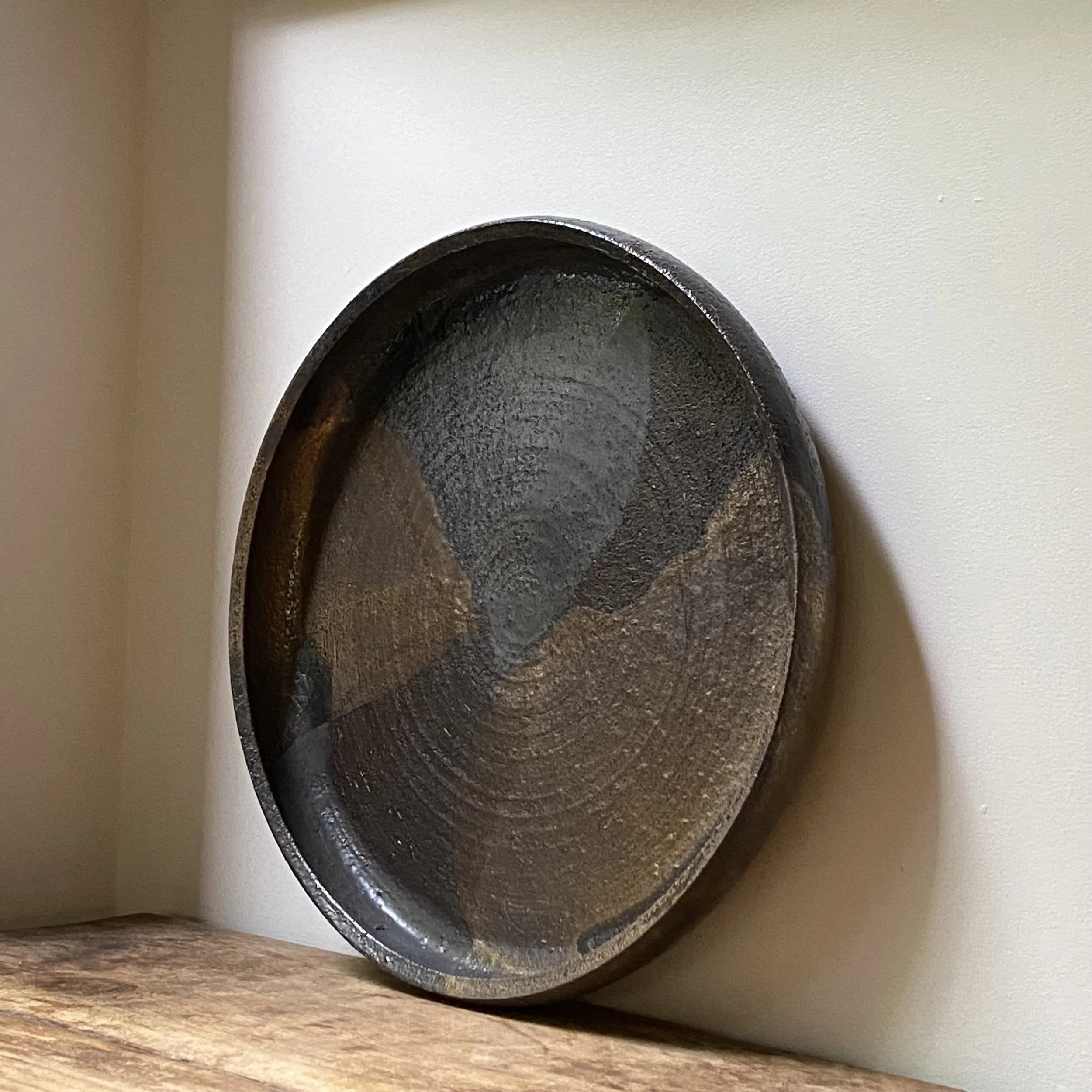 Unearthed handmade ceramics Dusk platter