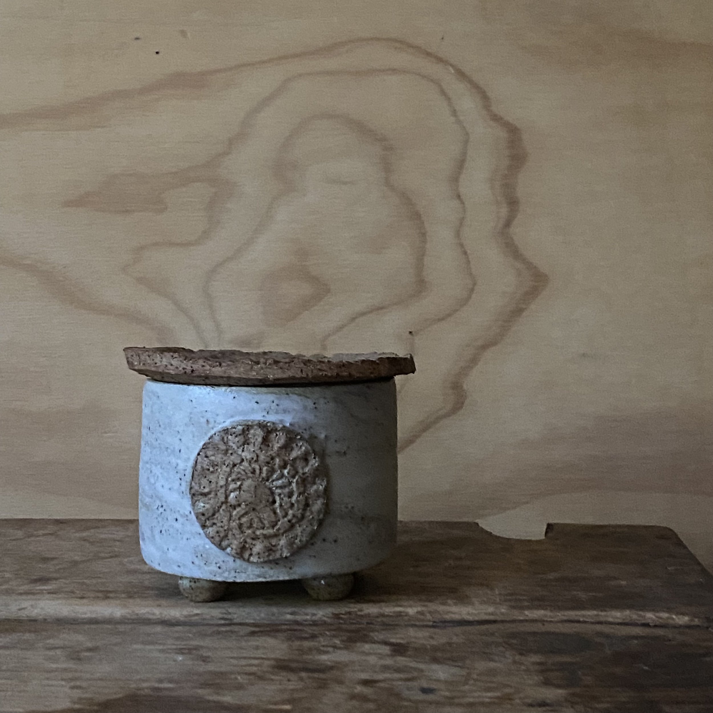 handmade ceramic oil burner