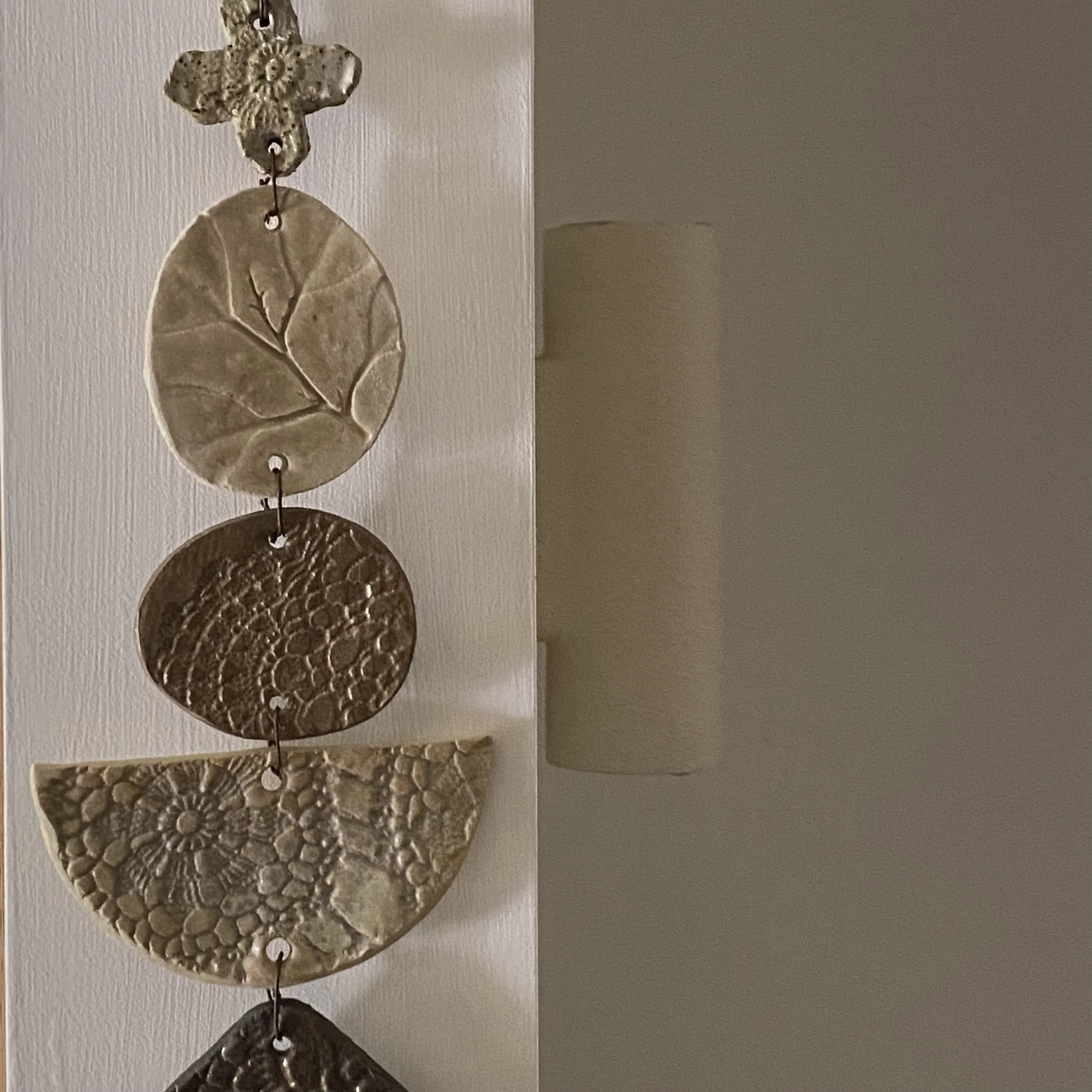Unearthed Large Botanical Wall Hanging - Earthy palette