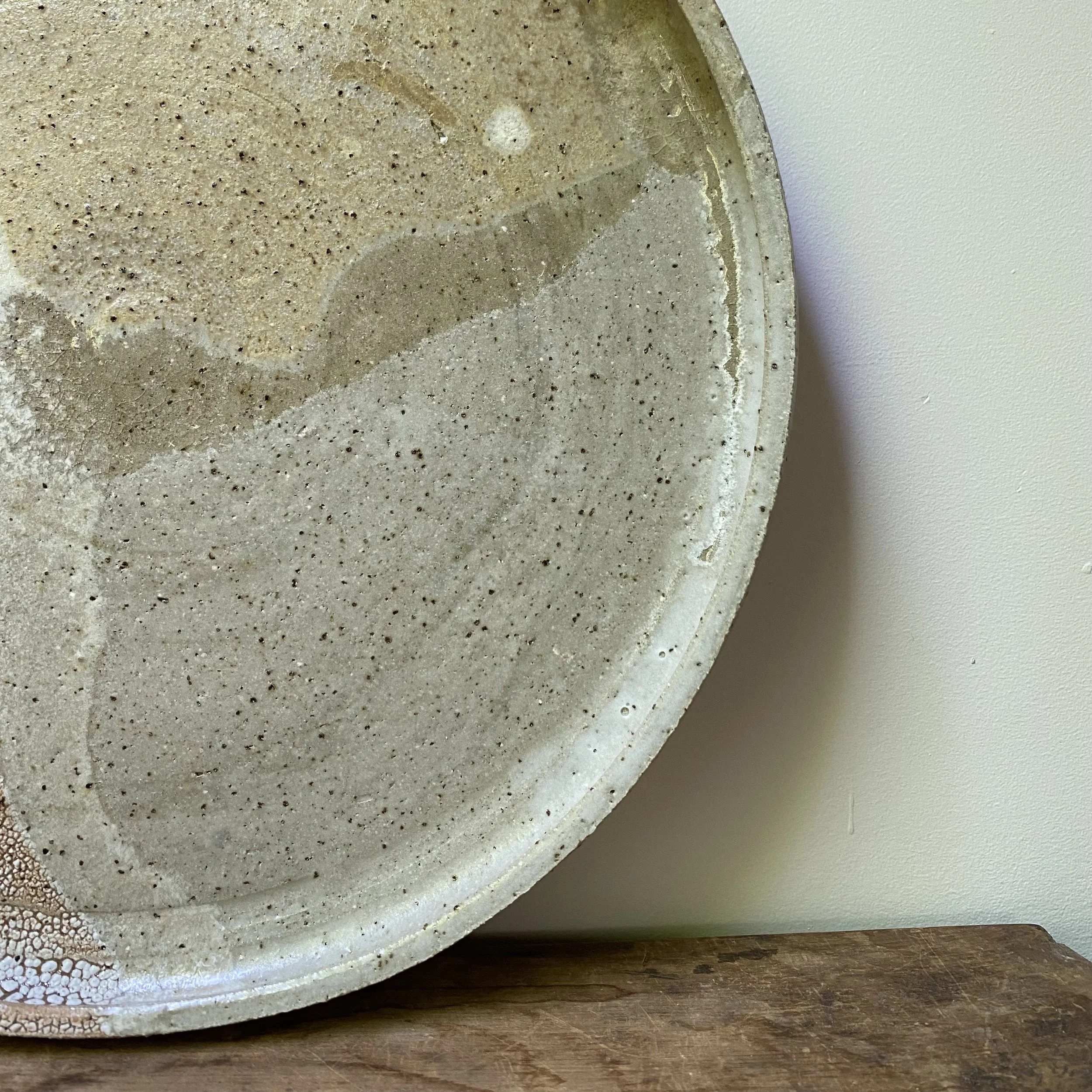 Handmade ceramic Unearthed Terrafirma Natural Platter