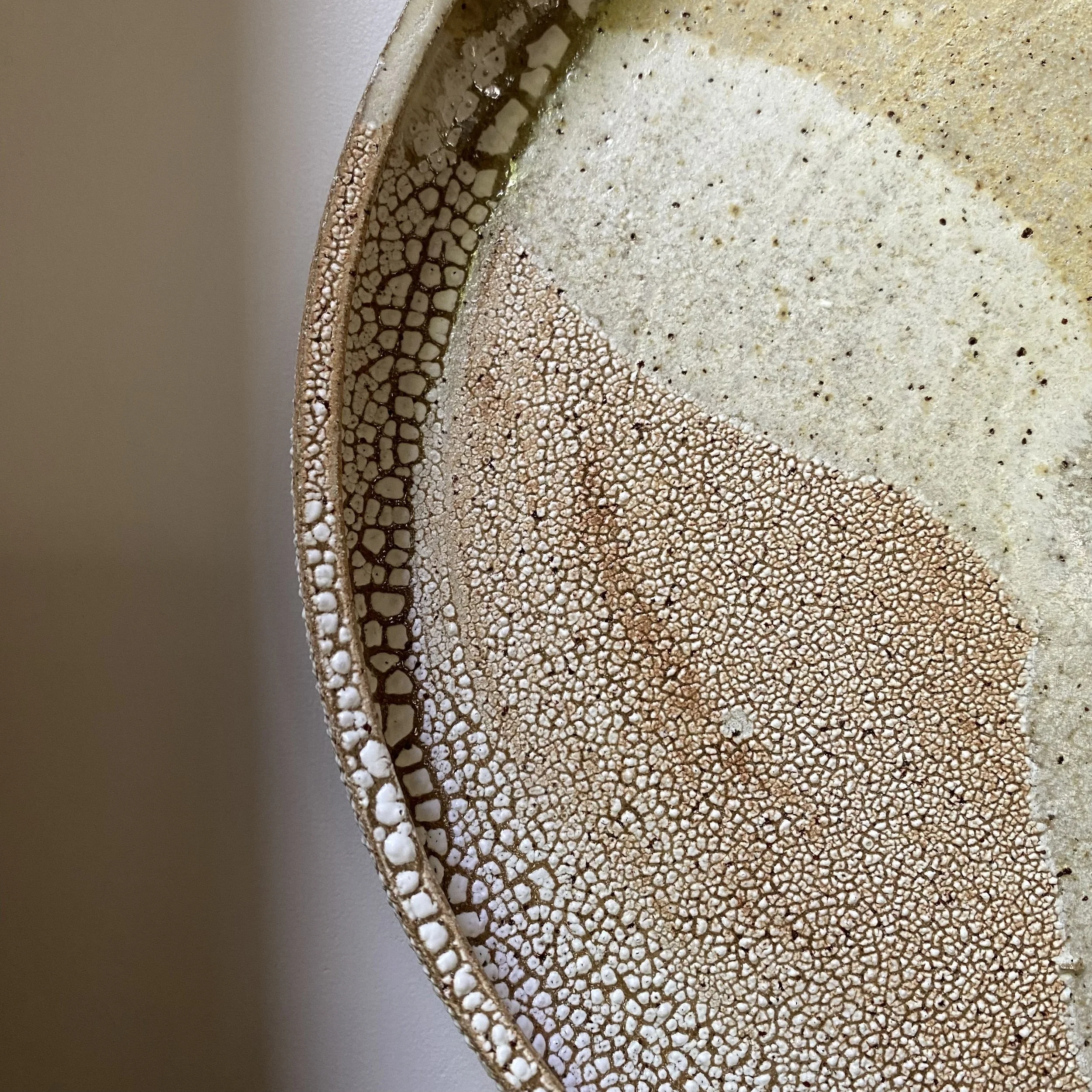 Handmade ceramic Unearthed Terrafirma Natural Platter