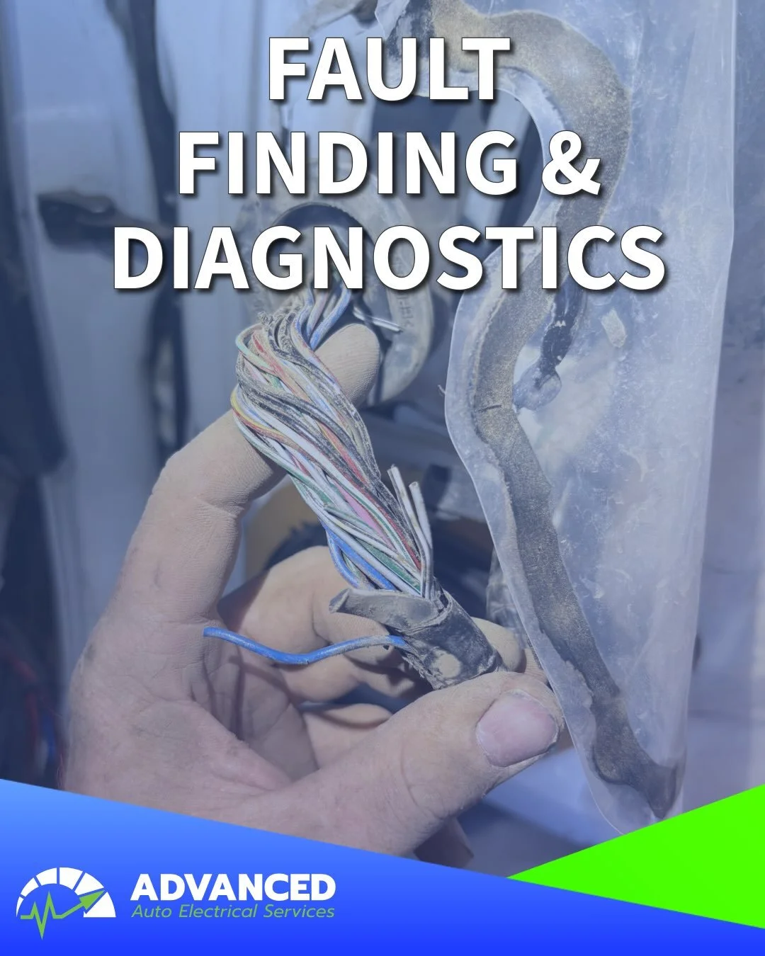 We specialise in fault finding and diagnostics.

Recently, we&rsquo;ve been busy repairing and diagnosing broken wires, faulty components and rat damage. 

Replacing parts is expensive. Proper diagnostics will save you time and money. 

With the righ