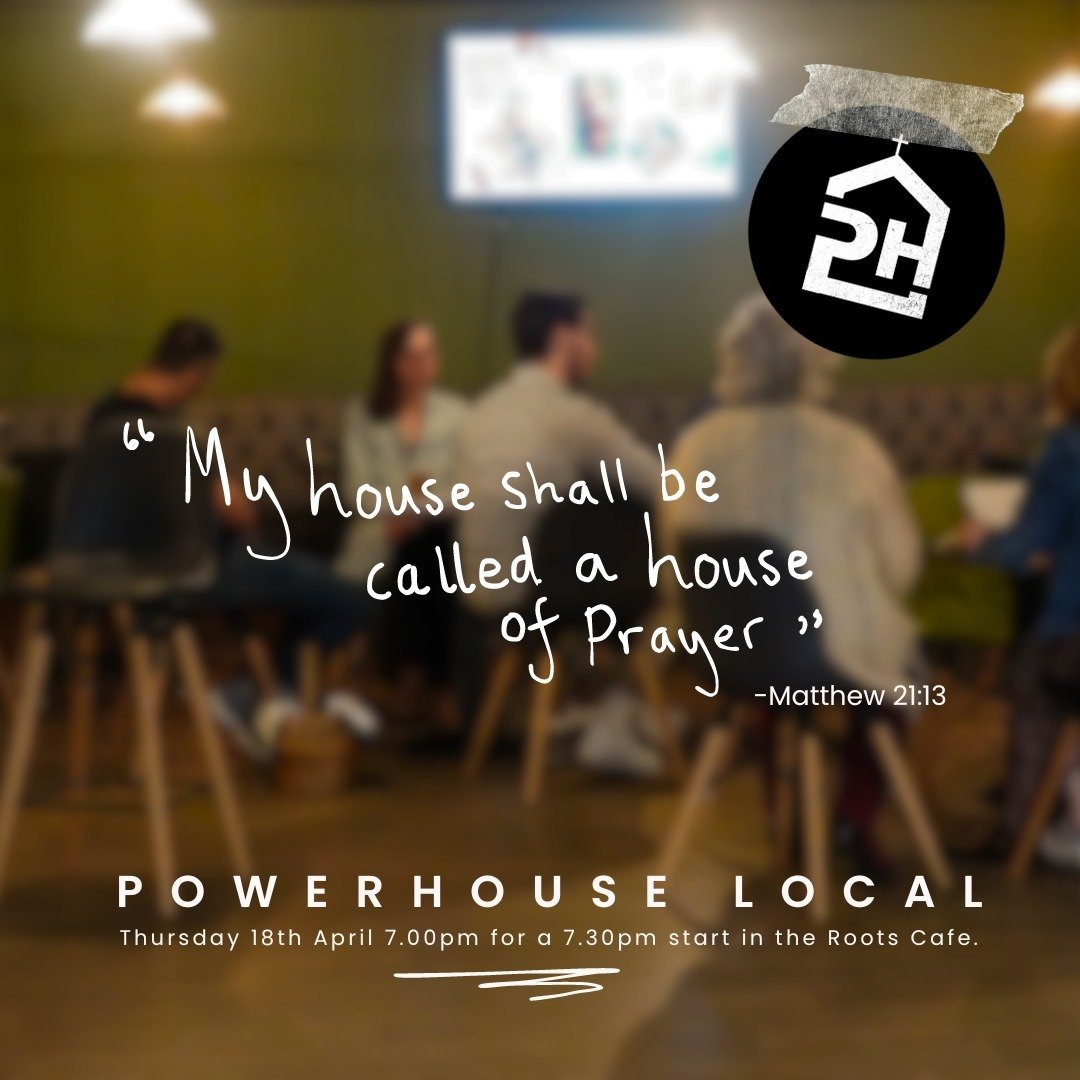 **Powerhouse Prayer**

Thursday 18th April | 7.00 for a 7.30pm 

'The function of prayer is not to influence God, but rather to change the nature of the one who prays.'- Soren Kierkegaard 

It would be great to see you all there!

#reachderby #derbyc