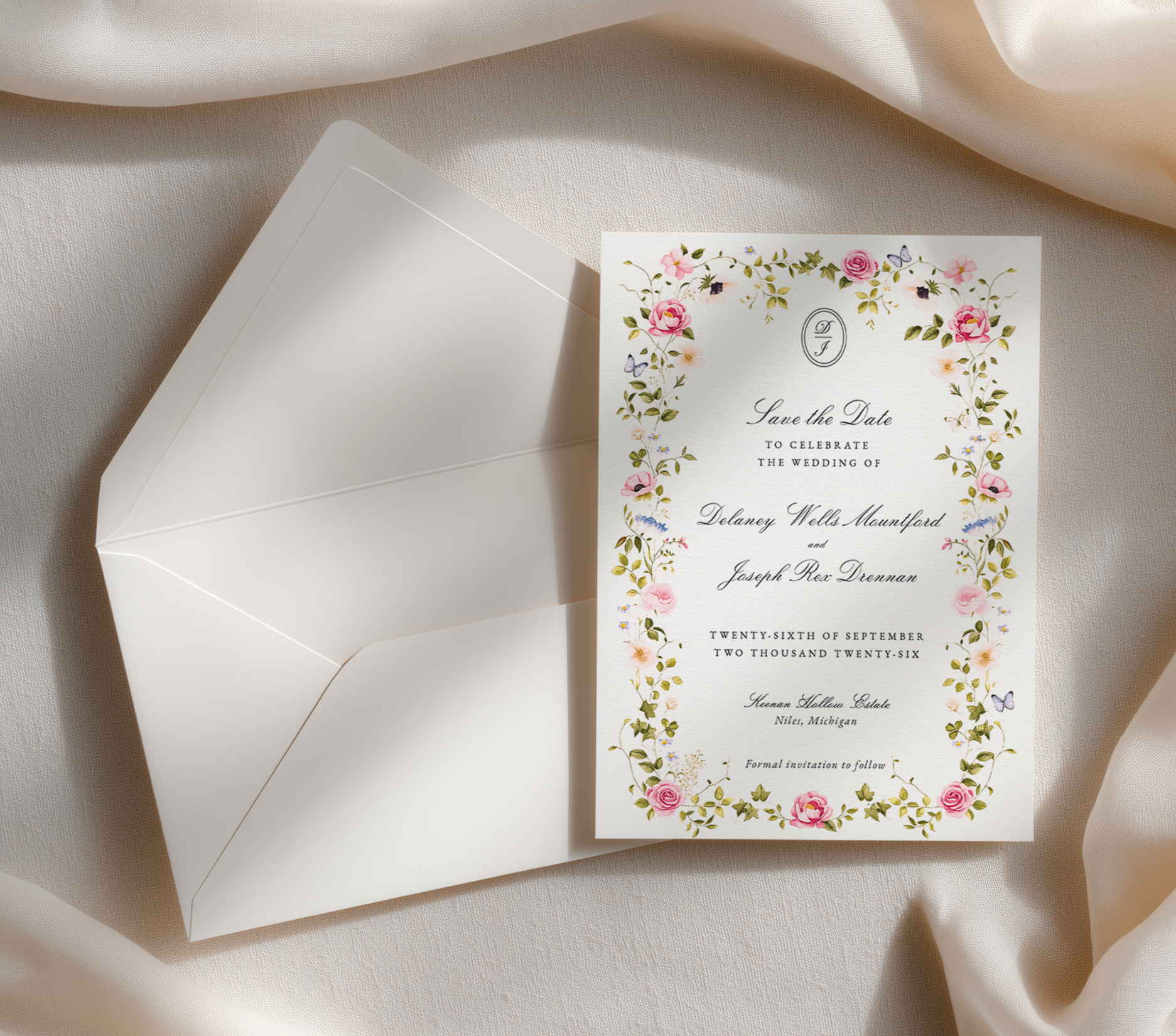 Delaney & Joe Save The Date