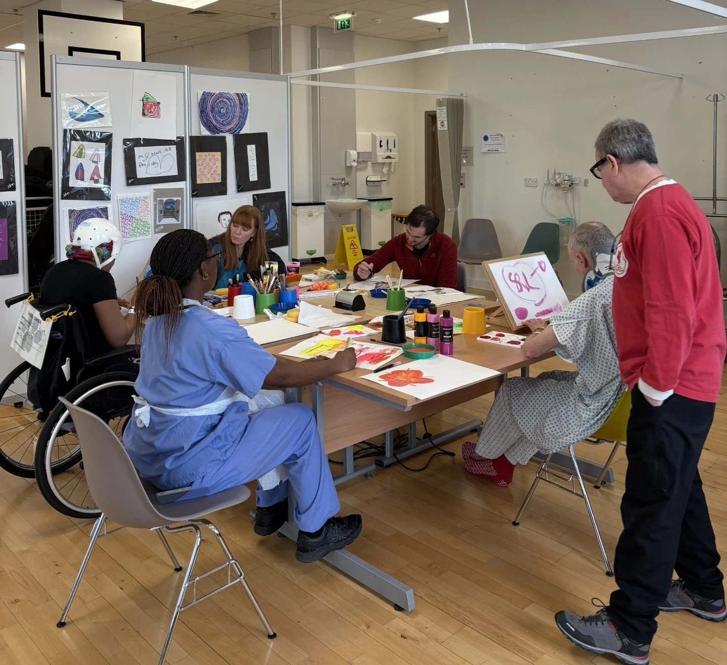 Billy workshop in gym 1.jpg