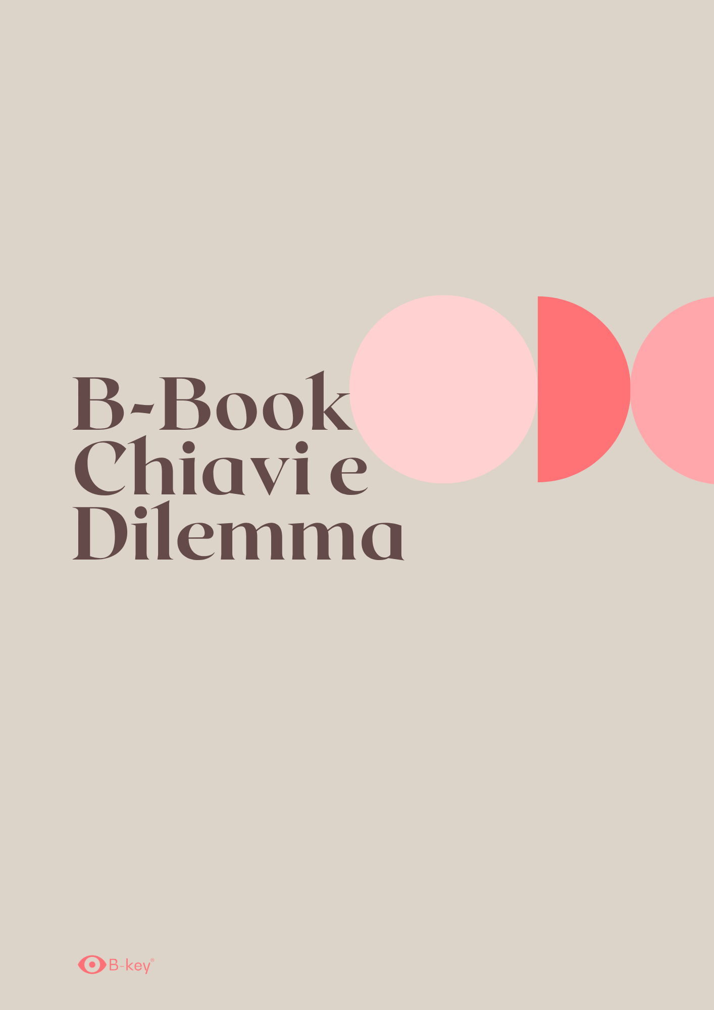 B-BOOK CHIAVI E DILEMMA