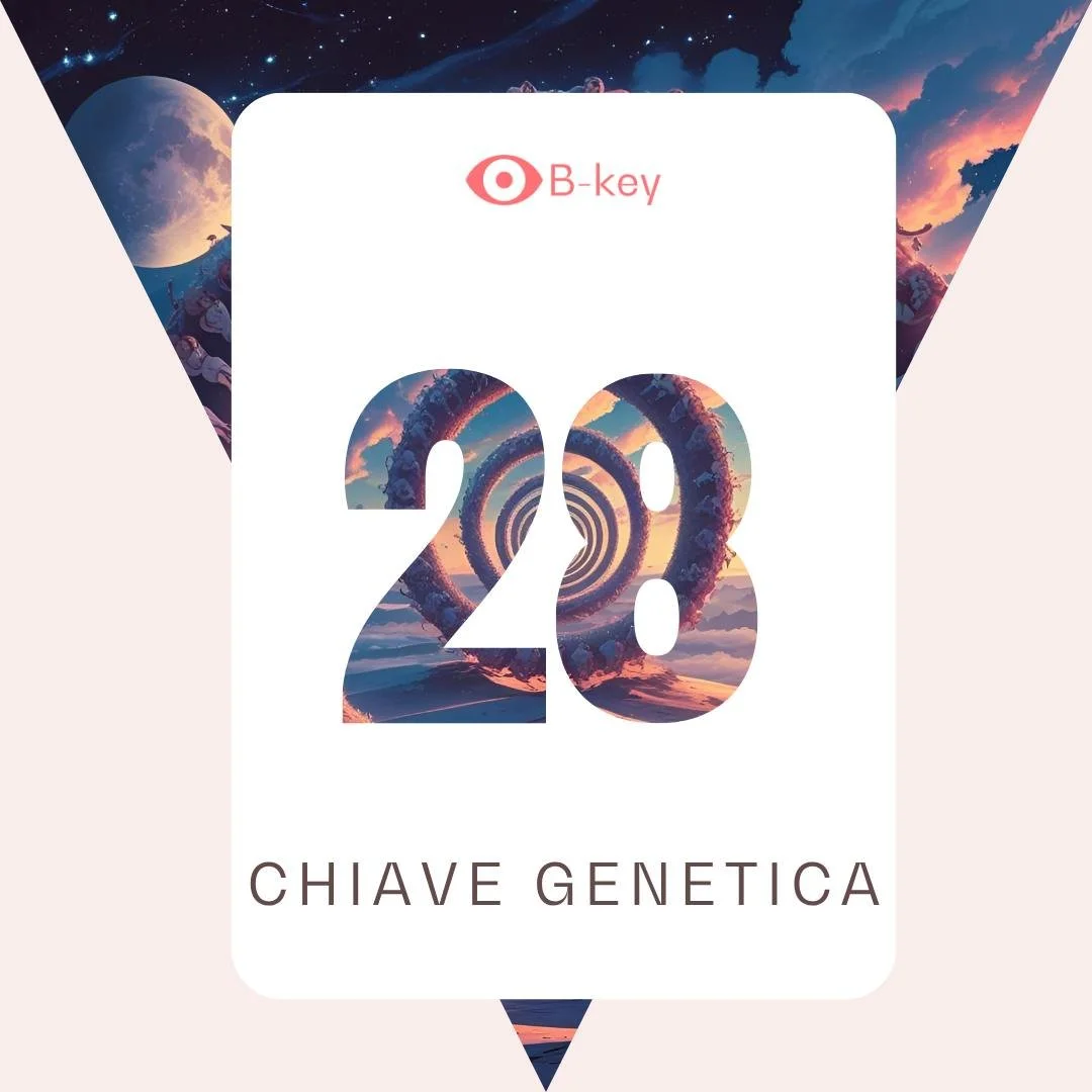 CHIAVE GENETICA 28
Transito dal 25 al 30 ottobre 
I transiti ci danno l’opportunità di fare esperienza delle particolari qualità che ogni Chiave Genetica custodisce in sé.
🌕 Siddhi: IMMORTALITÀ
🌓 Dono: TOTALIT&Ag