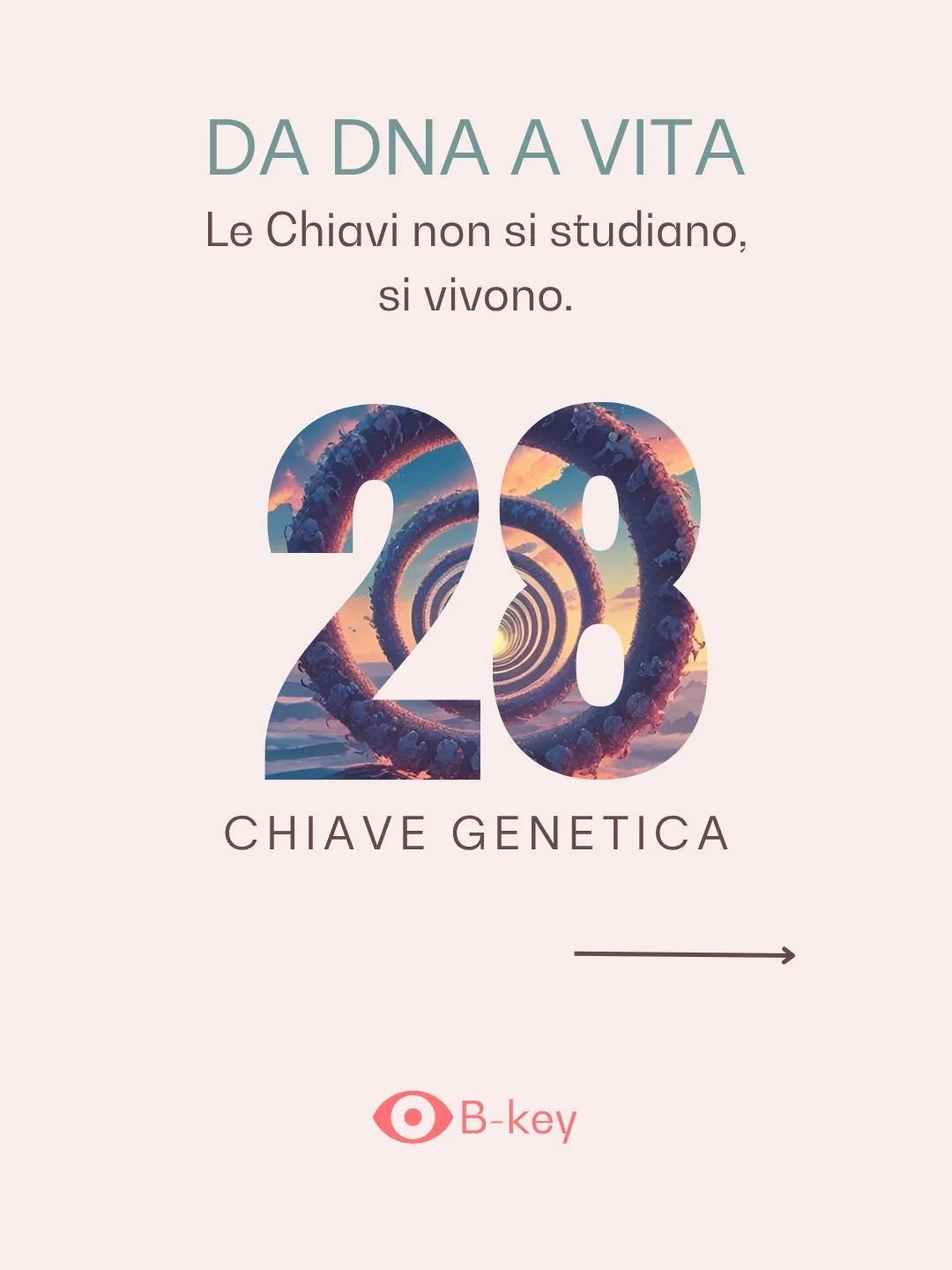 UNO SPAZIO CONCRETO PER ALLENARE LA TUA VERITÀ
Non basta più accumulare conoscenze spirituali o concetti ispiranti: è tempo di viverli. Le Chiavi Genetiche non sono solo parole, ma strumenti per guardarti dentro, riconoscere ci&