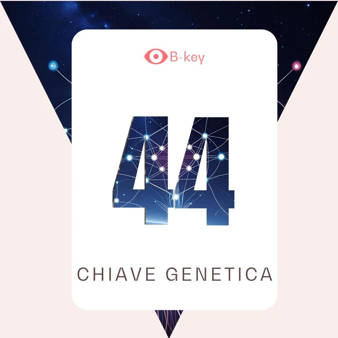 CHIAVE GENETICA 44
Transito dal 30 ottobre al 5 novembre
I transiti ci danno l’opportunità di fare esperienza delle particolari qualità che ogni Chiave Genetica custodisce in sé.
🌕 Siddhi: SINARCHIA
🌓 Dono: COLLABORAZIO